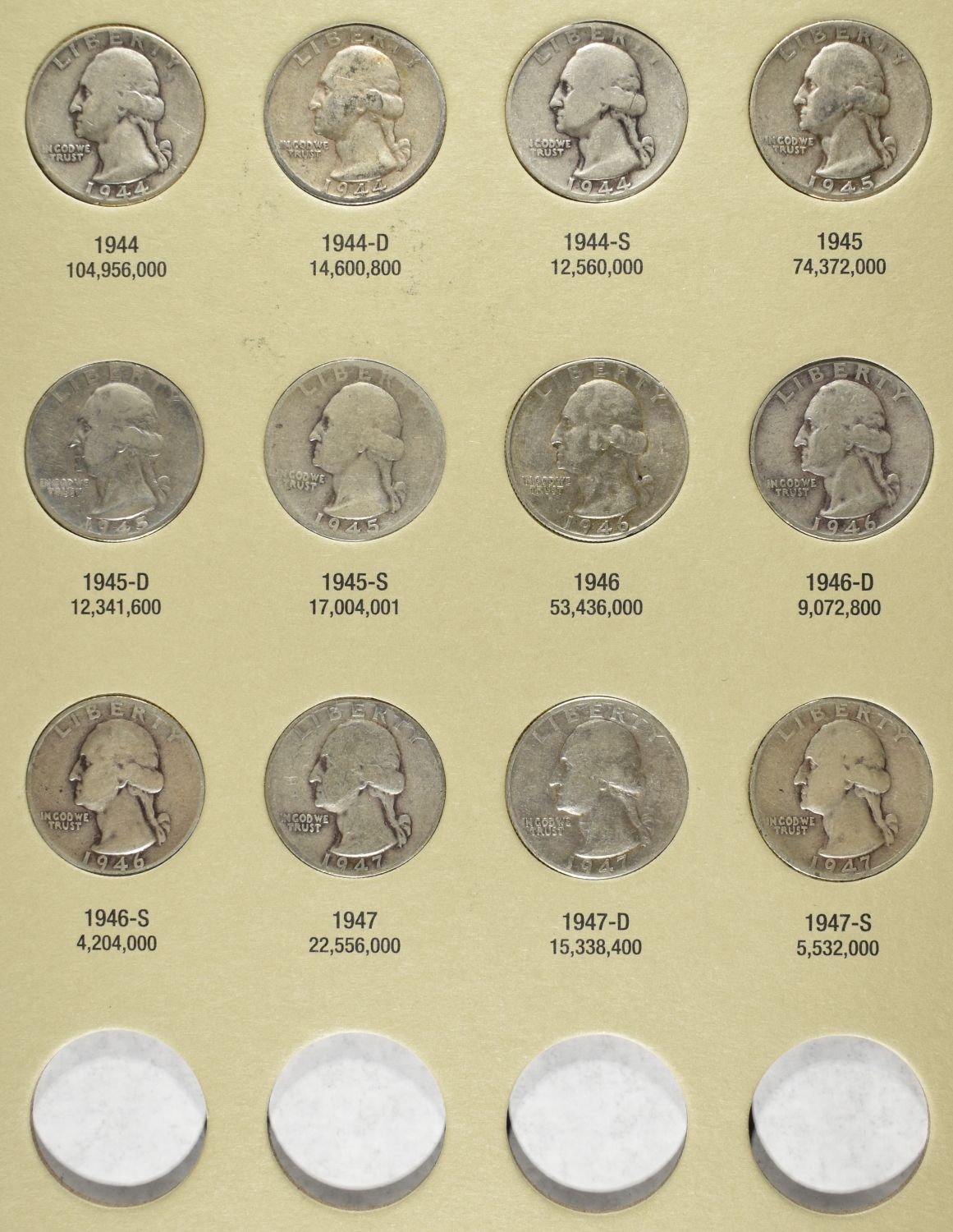 WASHINGTON QUARTERS COLLECTION