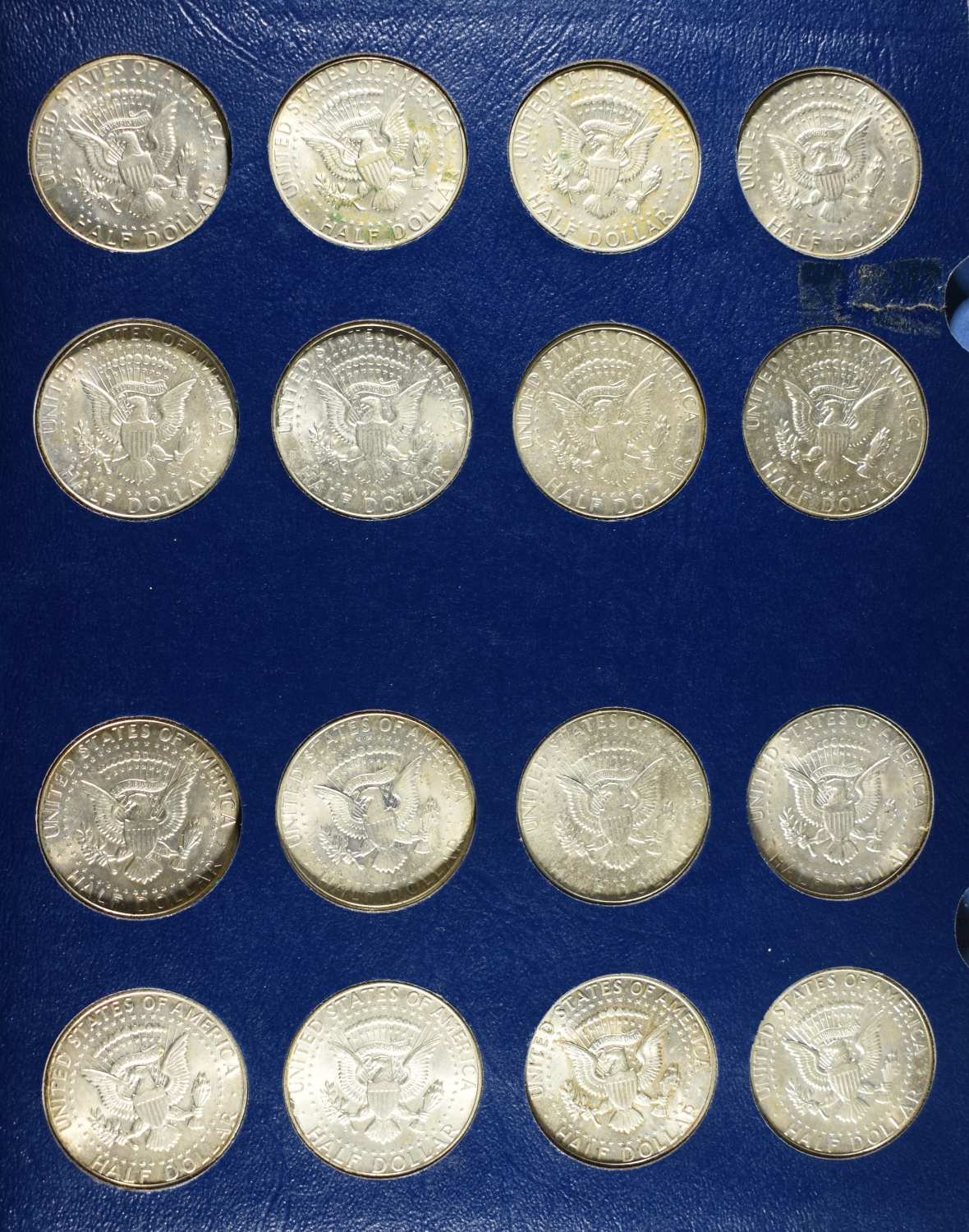 KENNEDY HALF DOLLARS COLLECTION WHITMAN