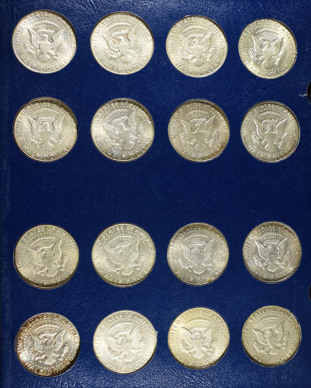 KENNEDY HALF DOLLARS COLLECTION WHITMAN