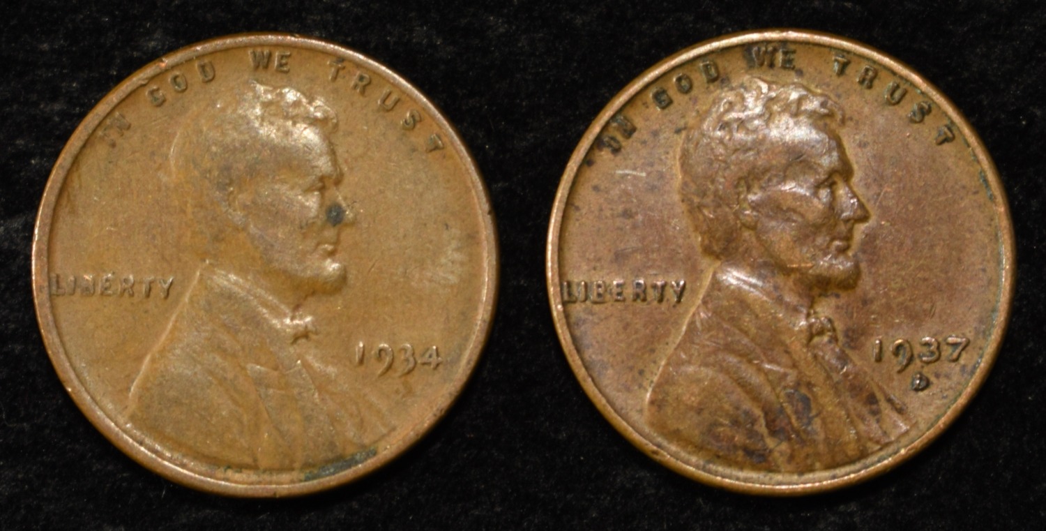 (500) WHEAT CENTS: MIXED DATES