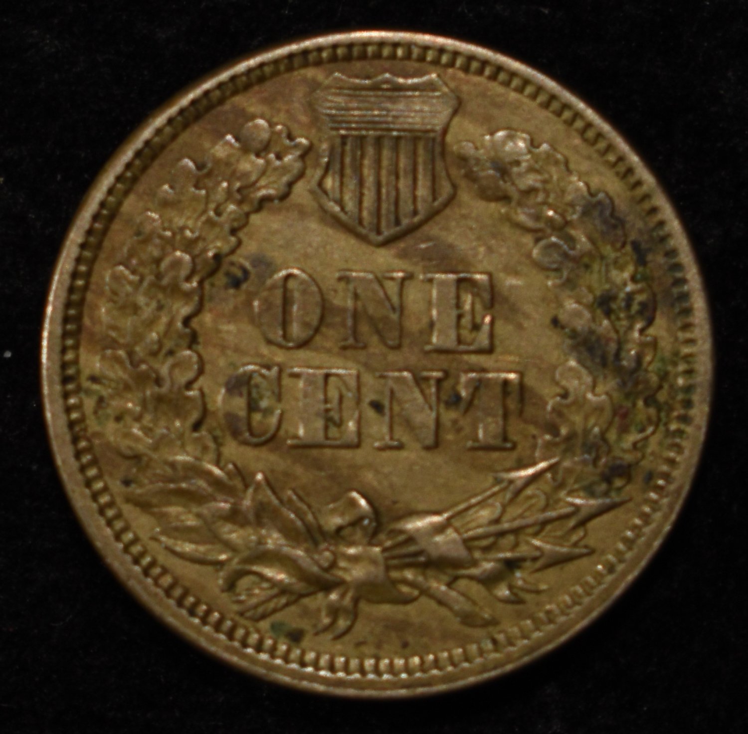 1862 INDIAN CENT AU