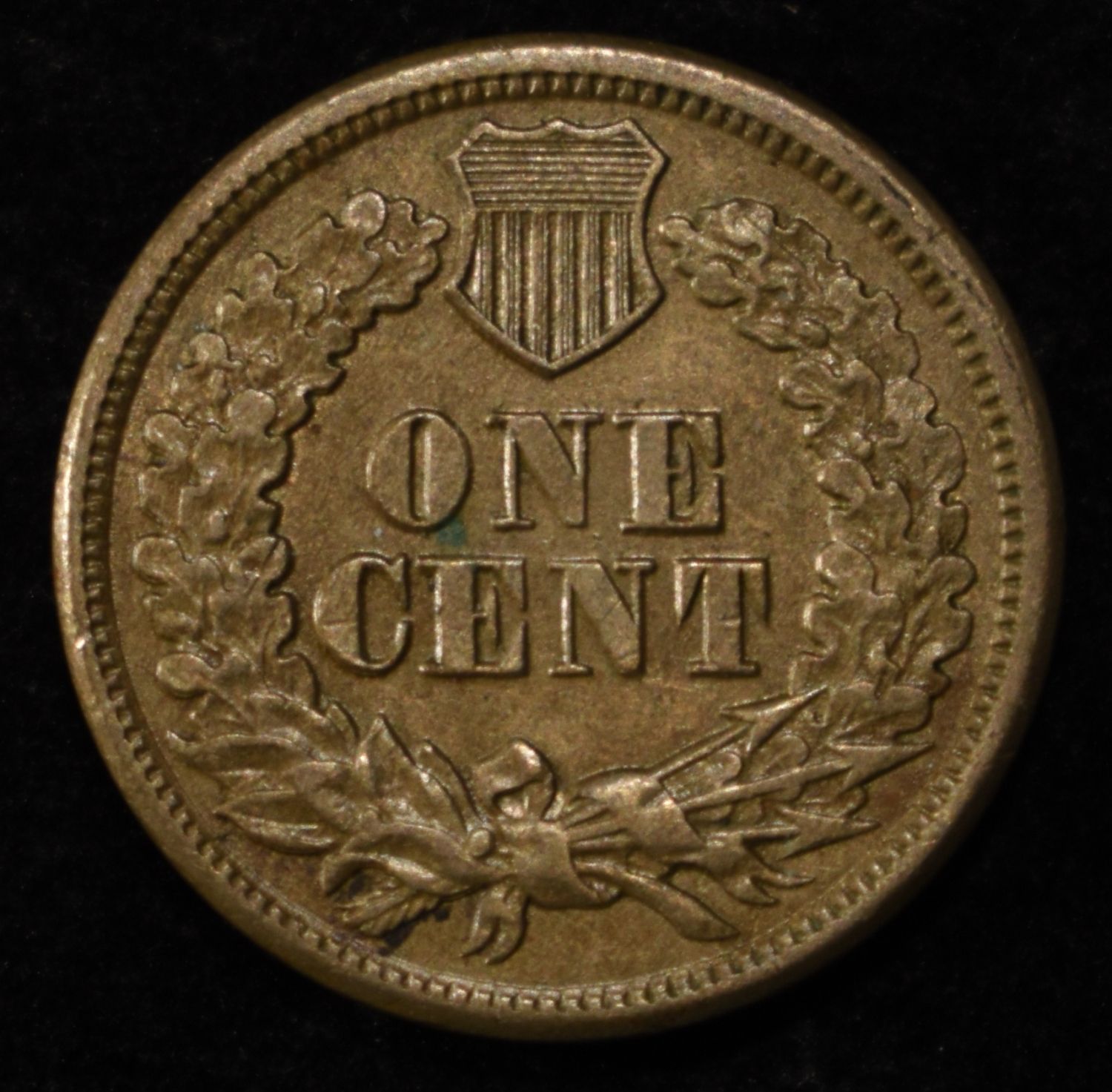 1863 INDIAN CENT AU