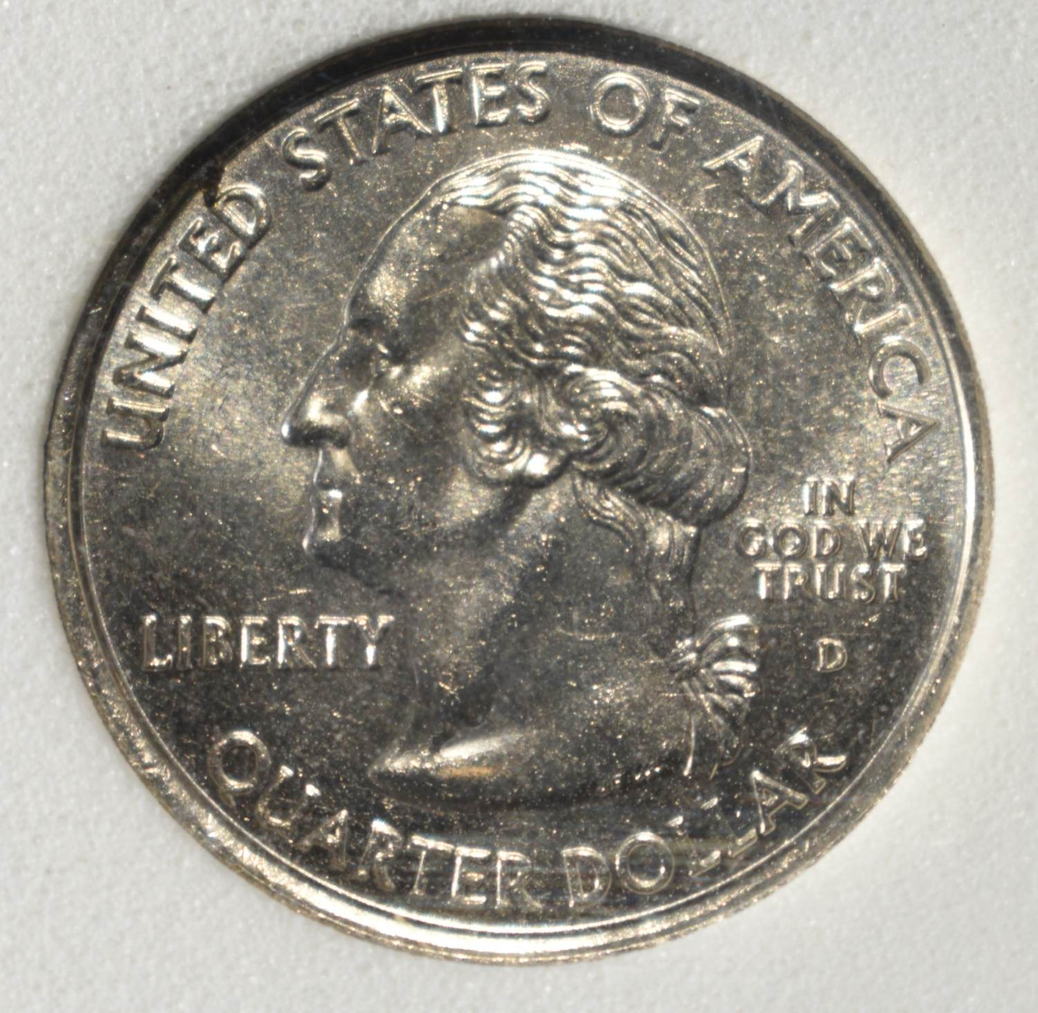 2002-D WASHINGTON QUARTER SGS PERFECT GEM BU