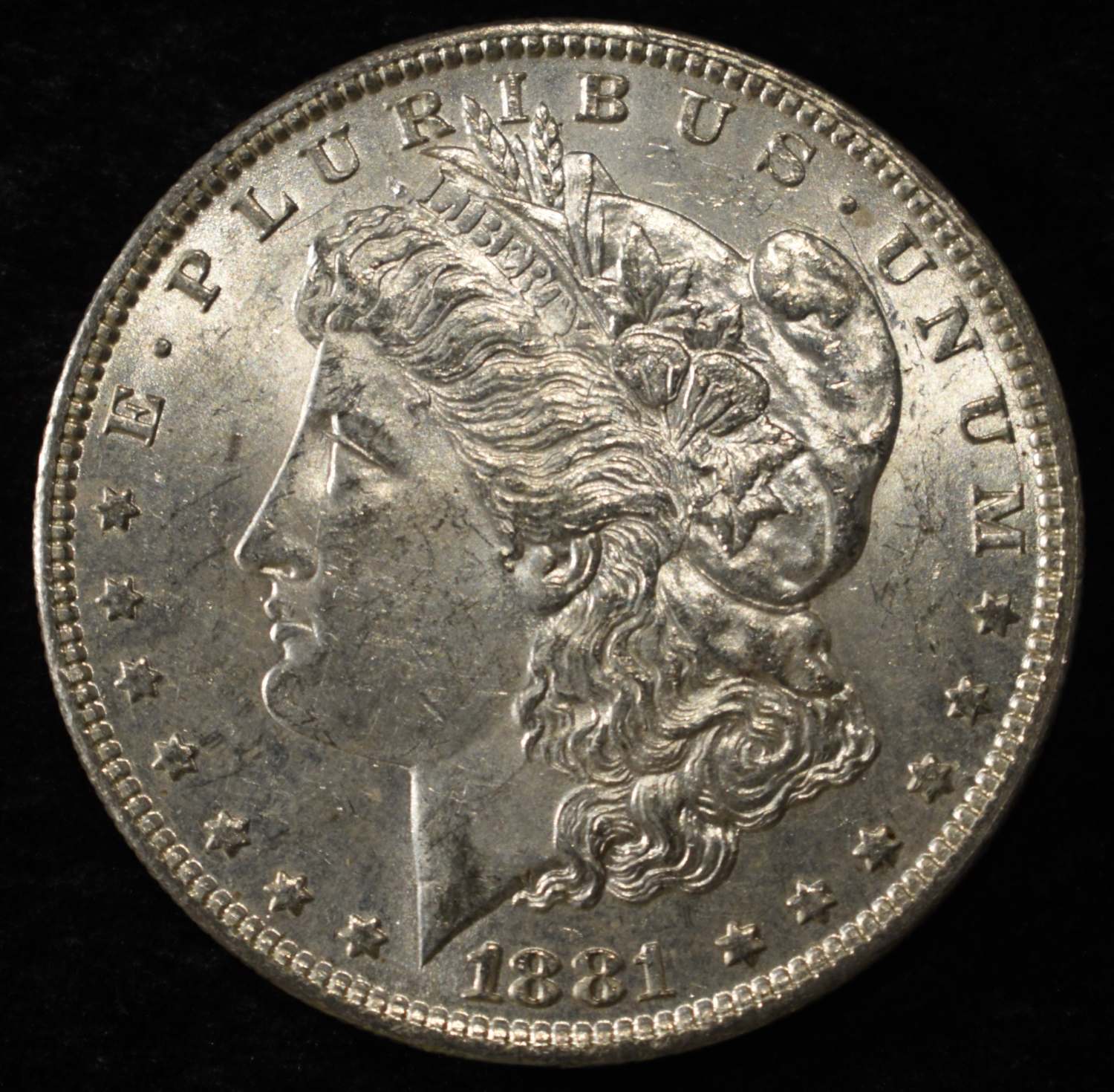 1881-O MORGAN DOLLAR BU