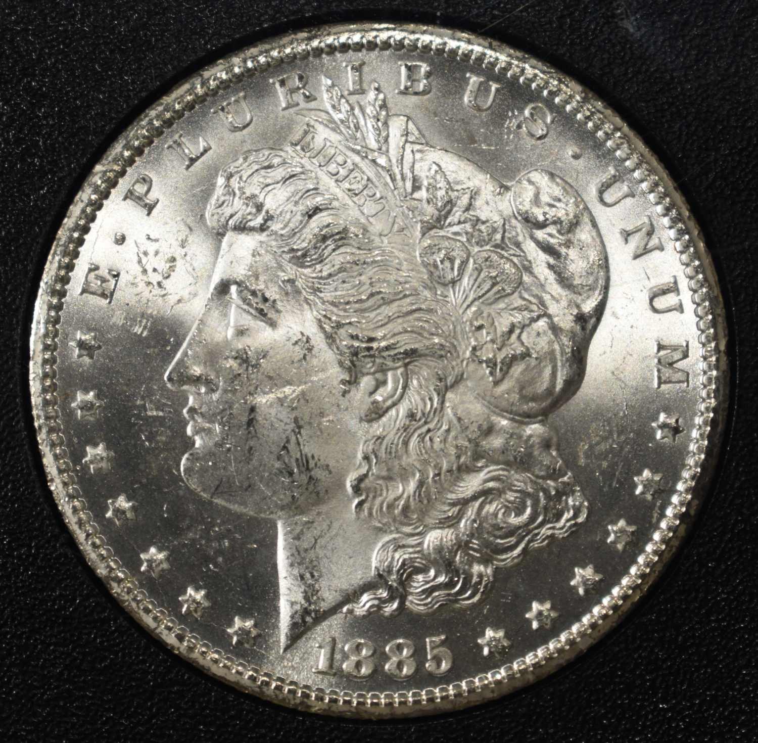 1885-CC MORGAN DOLLAR GSA CH BU