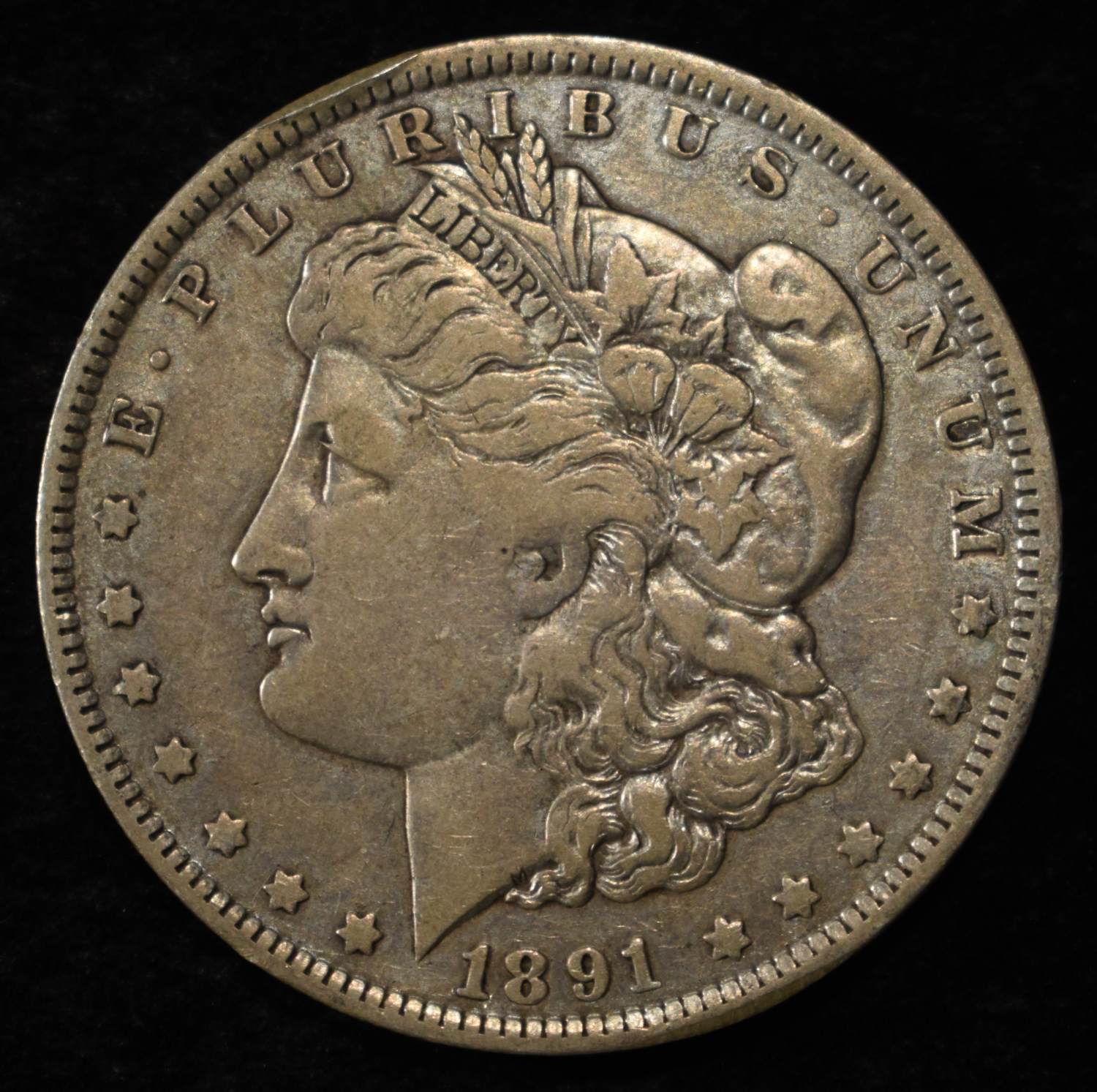 1891-O MORGAN DOLLAR