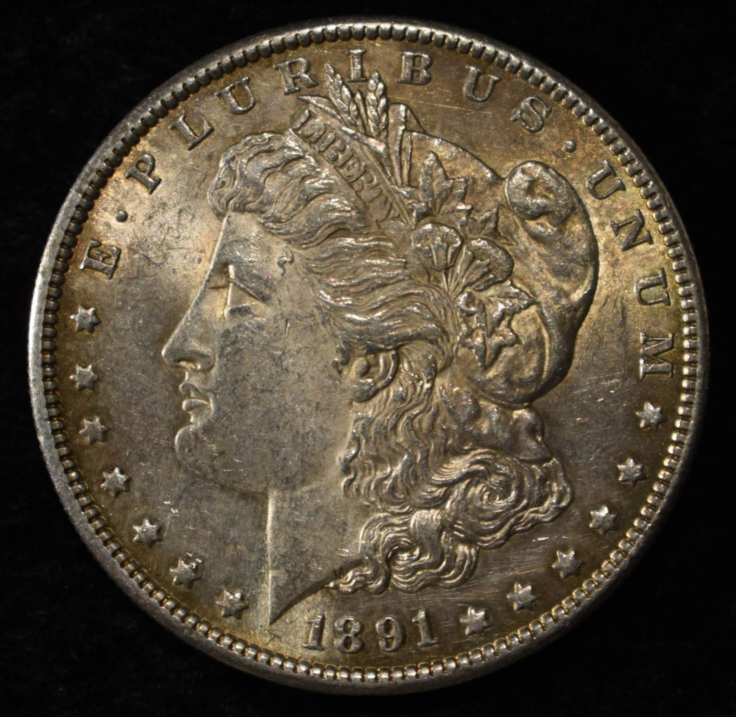 1891-S MORGAN DOLLAR BU
