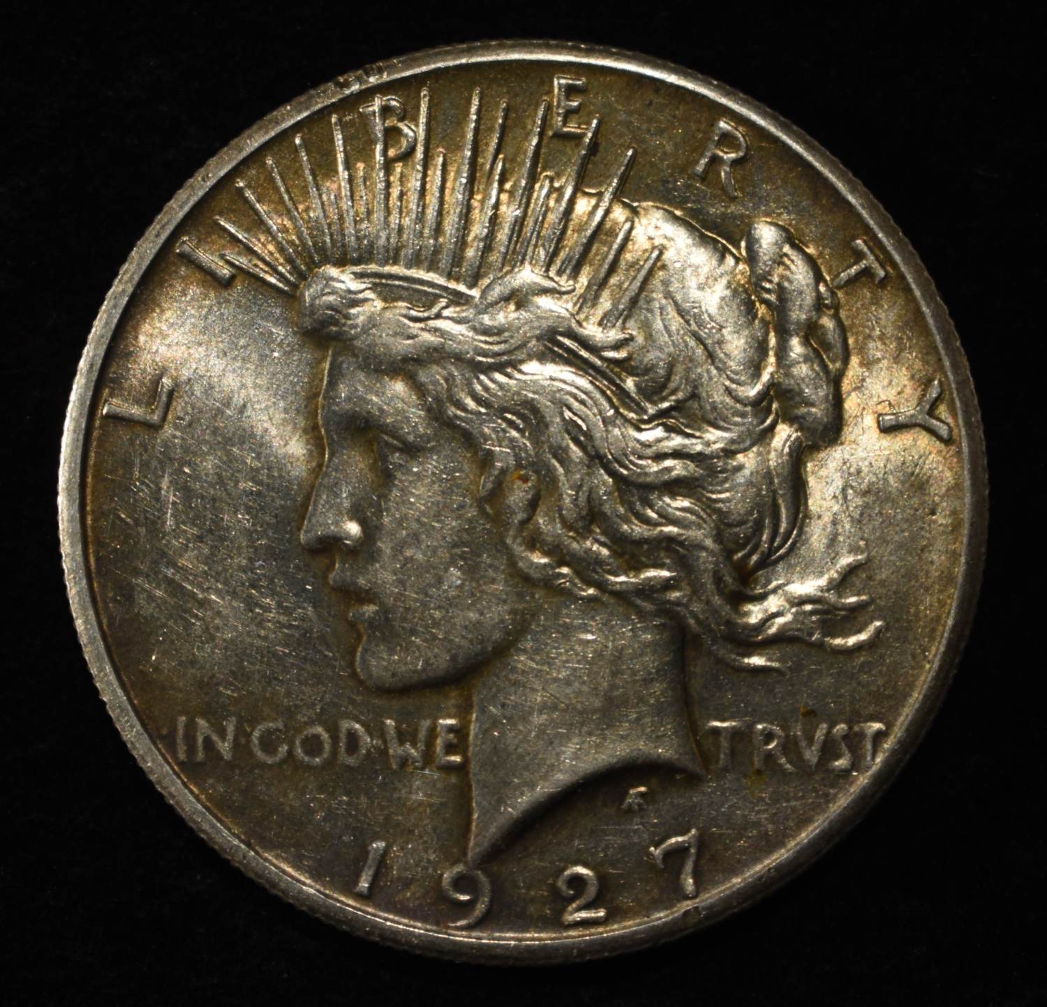 1927 PEACE DOLLAR BU