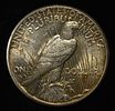 1927 PEACE DOLLAR BU. TOP RATED AUCTION HOUSE ESTIMATE $130 - $150.Image - 1
