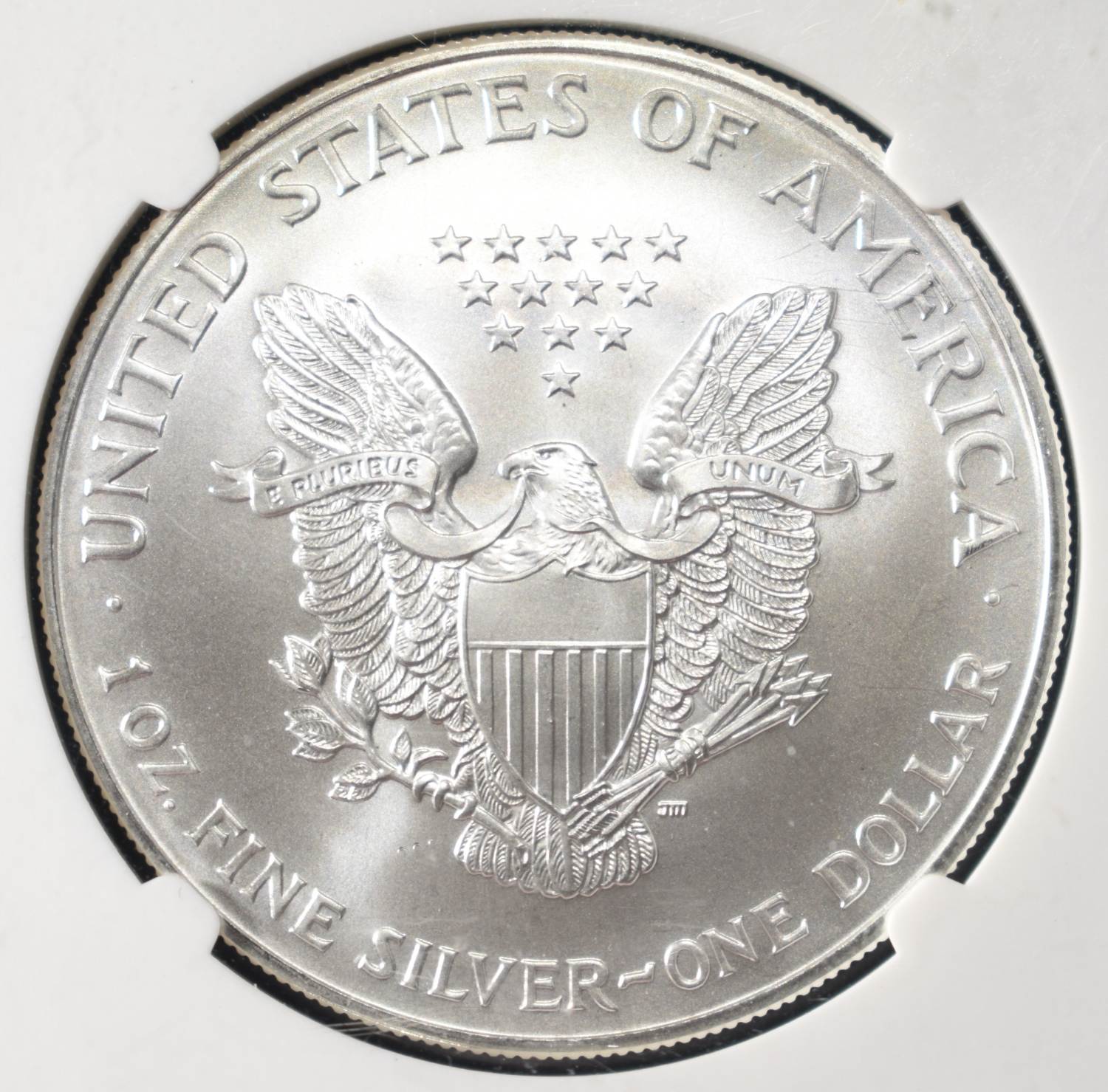 2001 AMERICAN SILVER EAGLE MS69