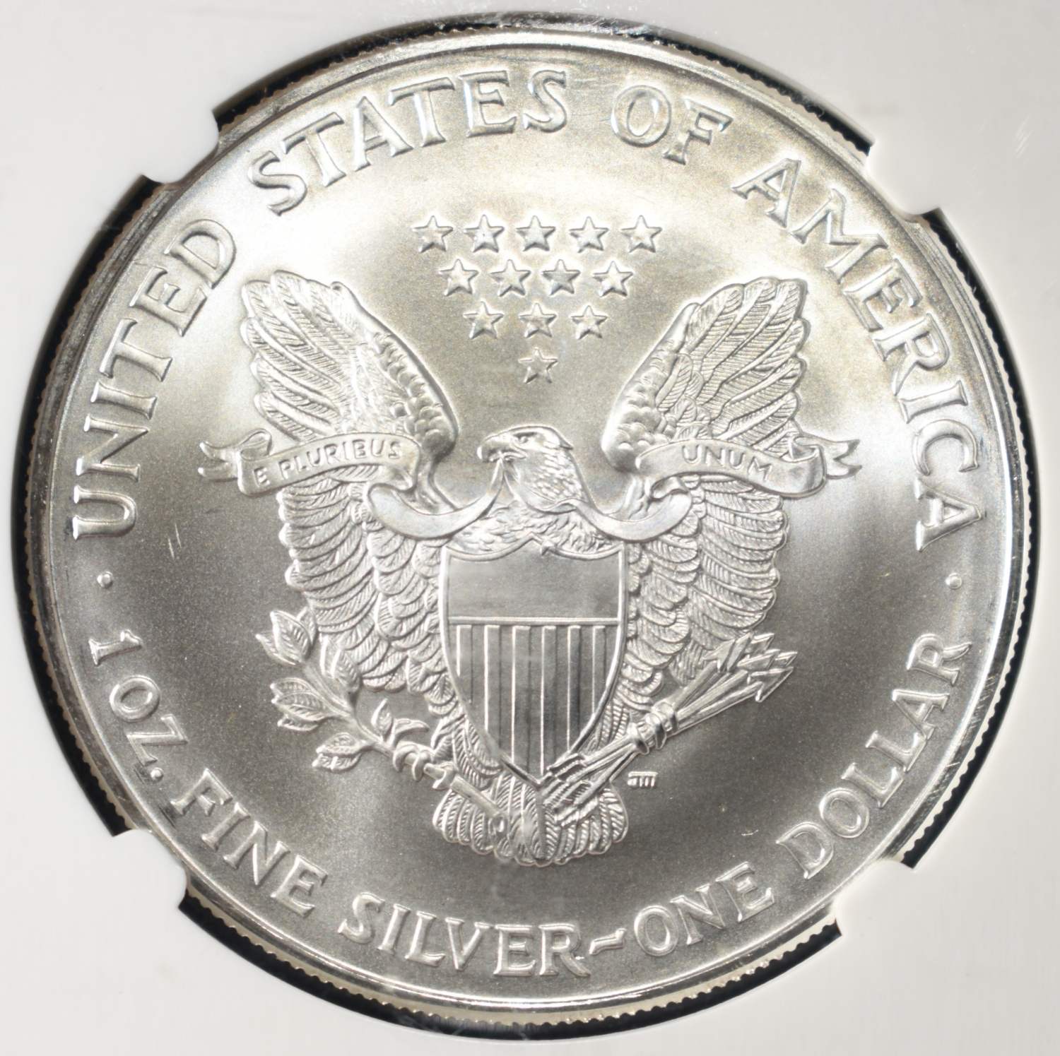 2002 AMERICAN SILVER EAGLE NGC MS69