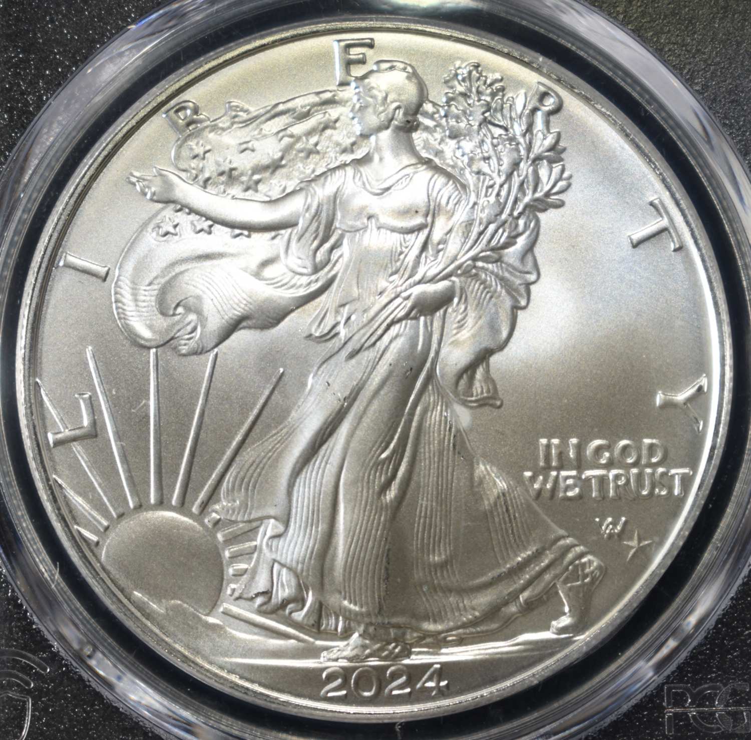 2024(P) AMERICAN SILVER EAGLE PCGS MS70