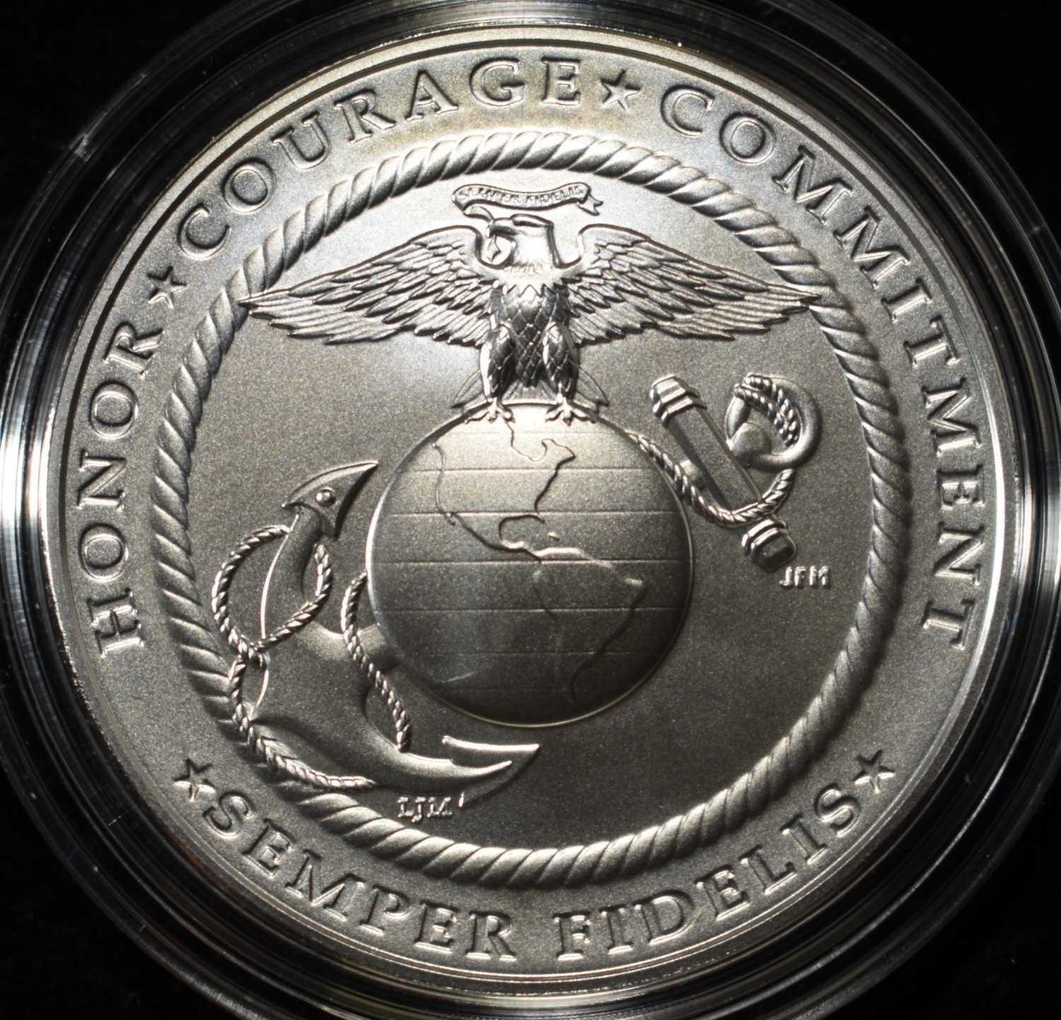 ARMED FORCES .999 SILVER MEDAL