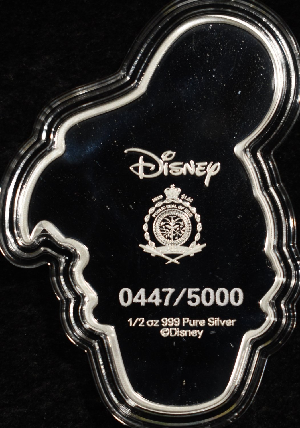 DONALD DUCK 1/2 OZ .999 SILVER