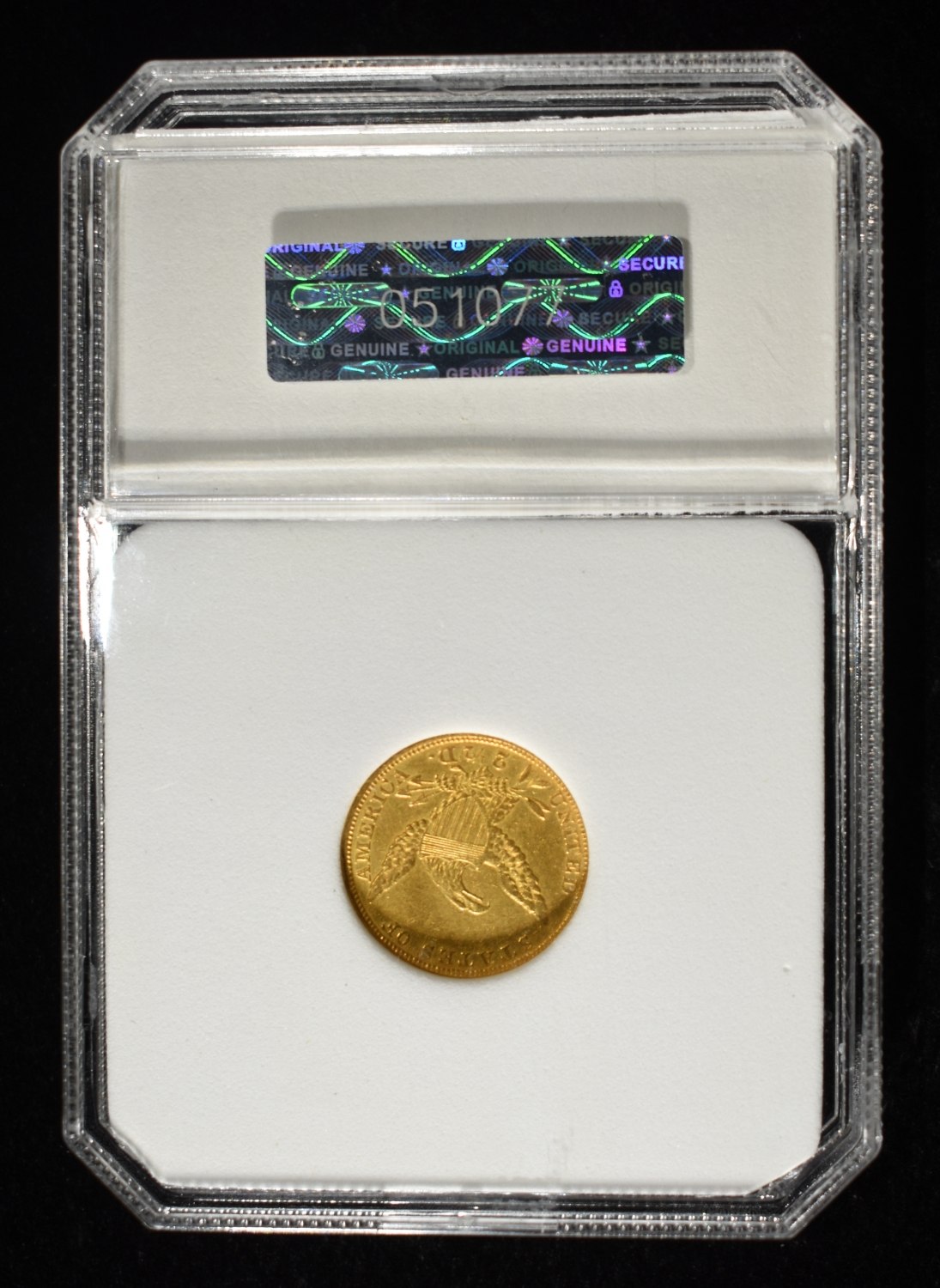 1836 $2.50 LIBERTY GOLD PCI BU