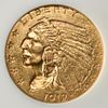 1912 $2.50 INDIAN GOLD PCI CH BU. WEEKLY COIN & CURRENCY AUCTIONS ESTIMATE $1150 - $1650.Image - 1