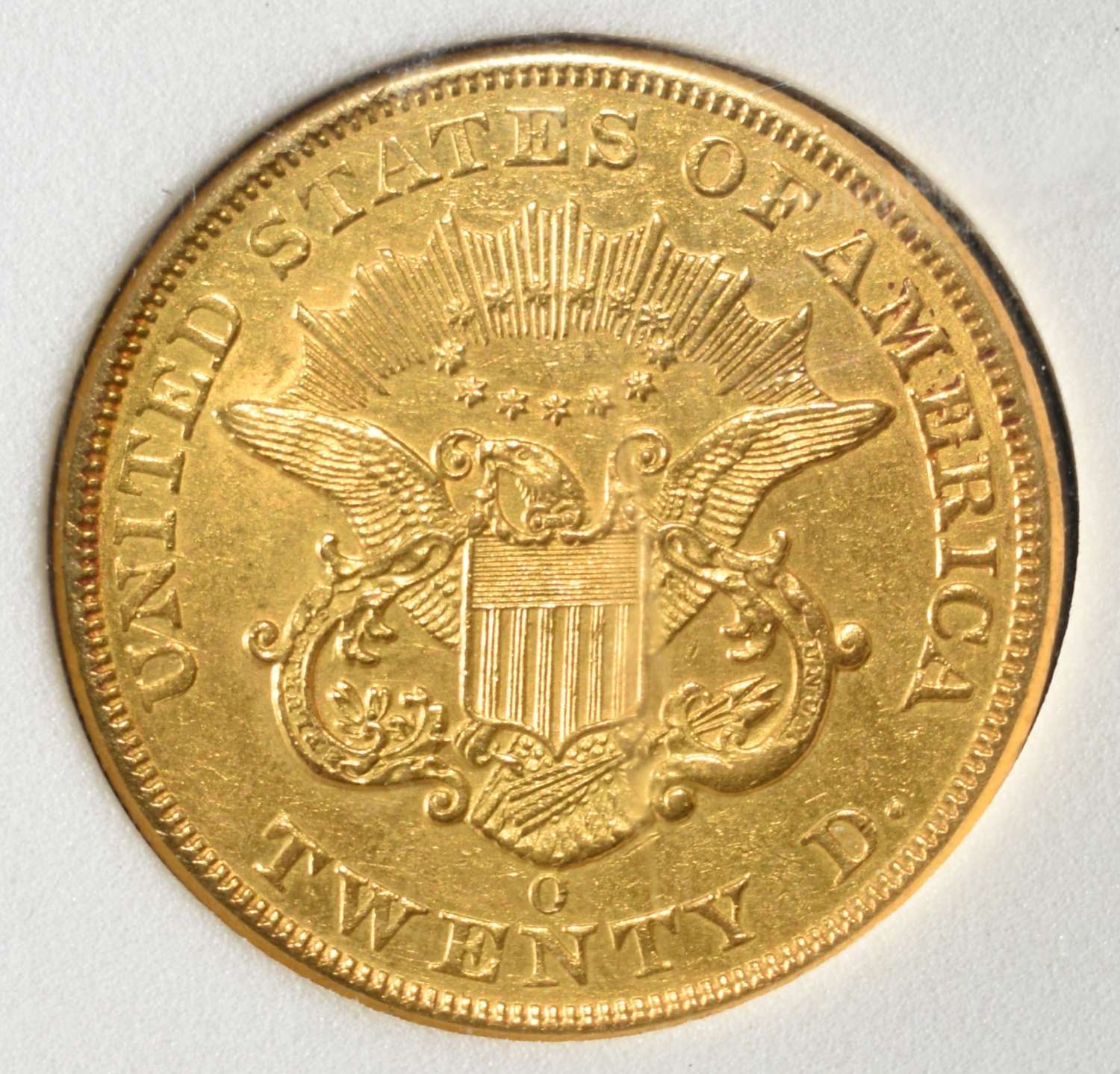 1851-O $20 LIBERTY GOLD TYPE-1 PCI BU