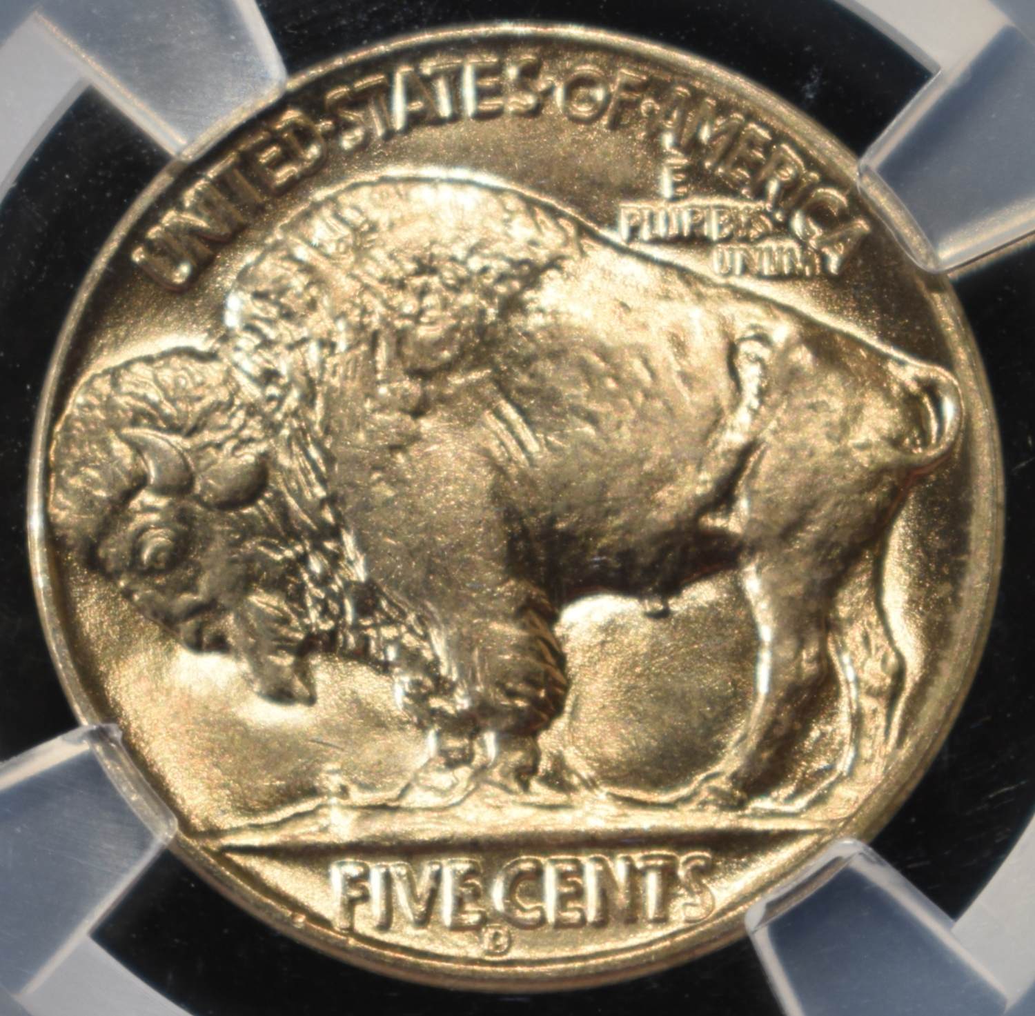 1937-D BUFFALO NICKEL NGC MS66