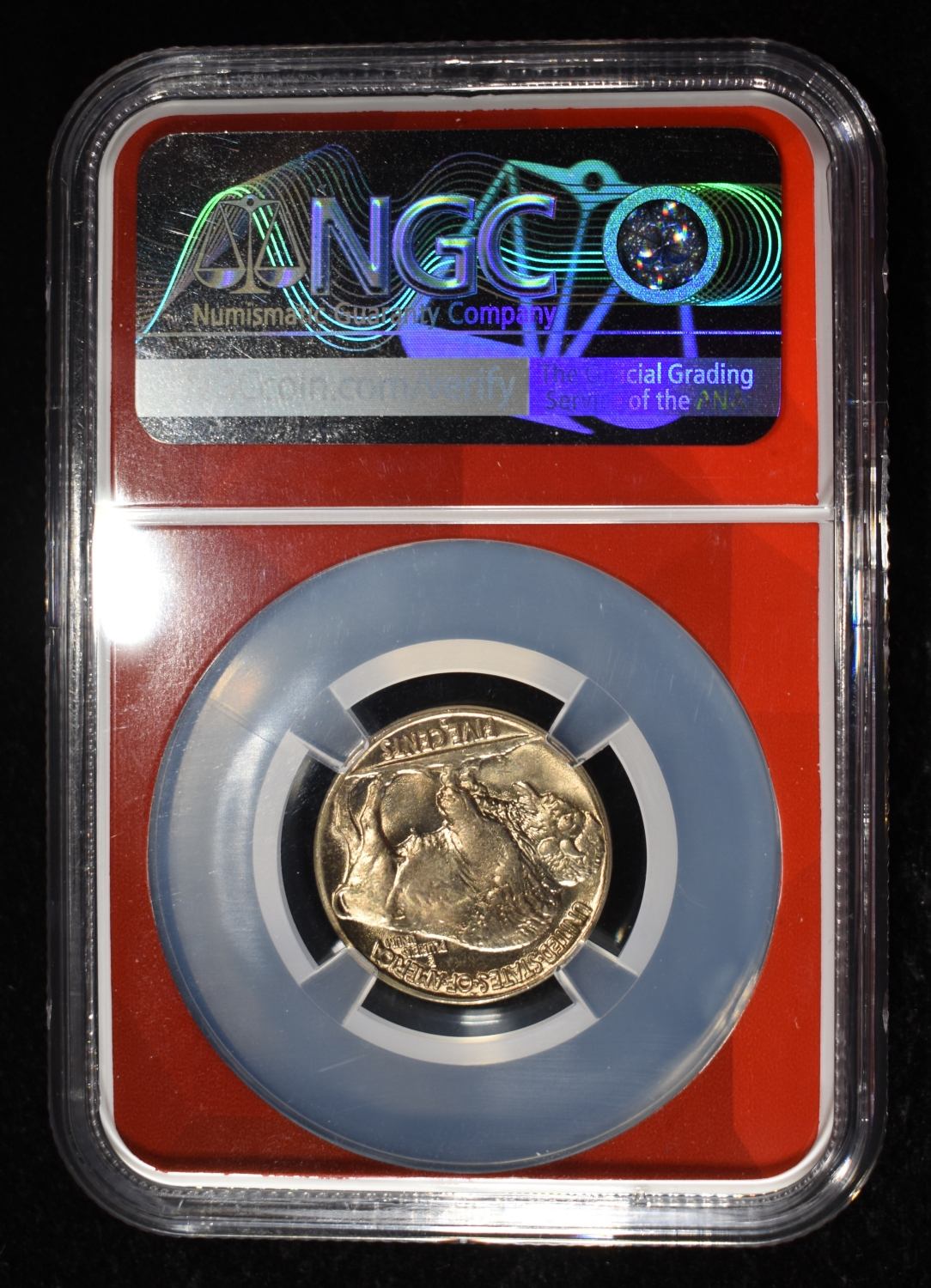 1937-D BUFFALO NICKEL NGC MS66