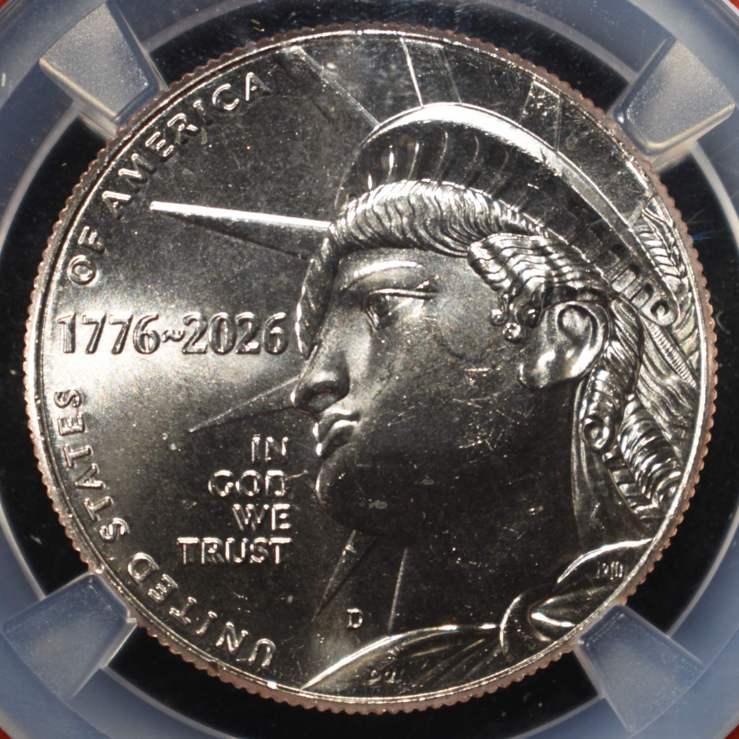 1776-2026-D 50C ENDURING LIBERTY NGC MS65