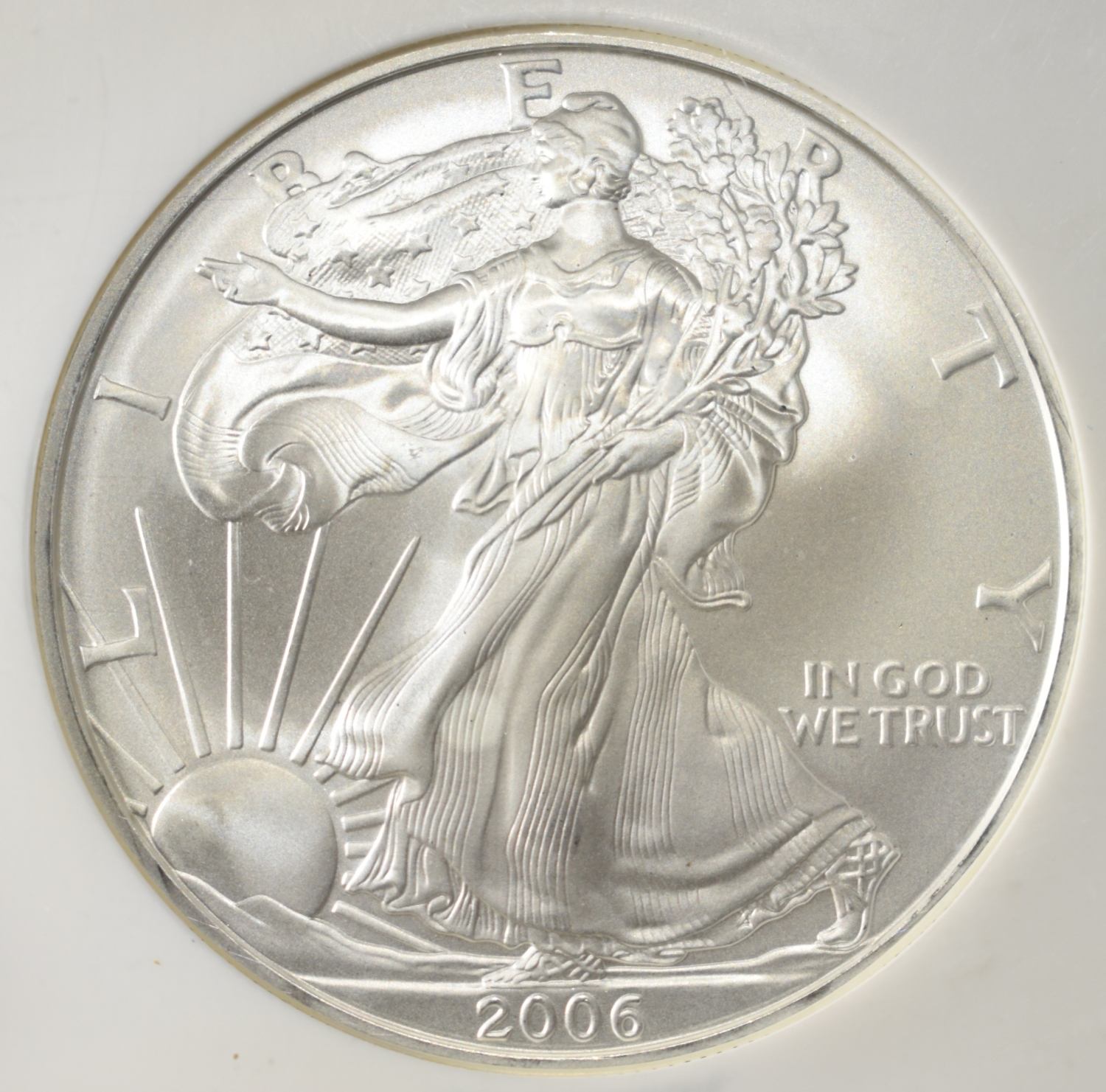 2006 AMERICAN SILVER EAGLE NGC MS69