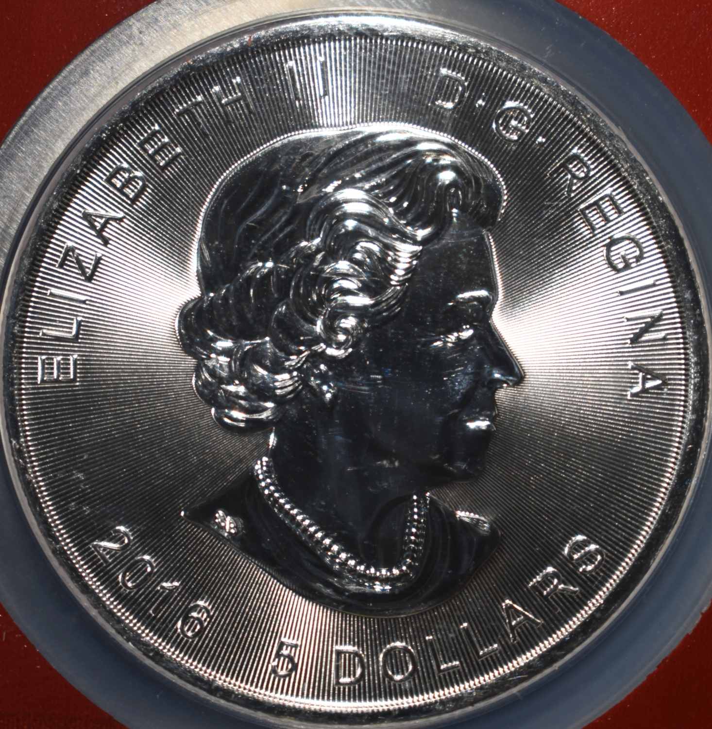 2016 1 OZ SILVER CANADA SUPERMAN NGC MS-69