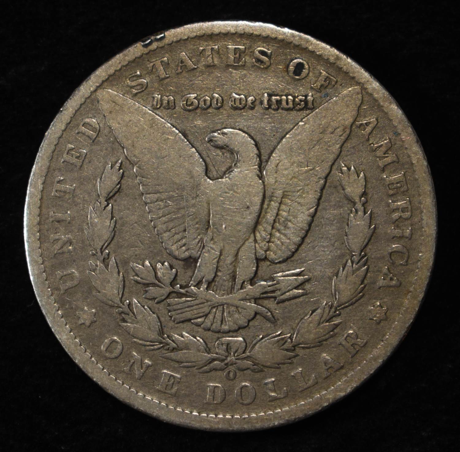 1890-O MORGAN DOLLAR