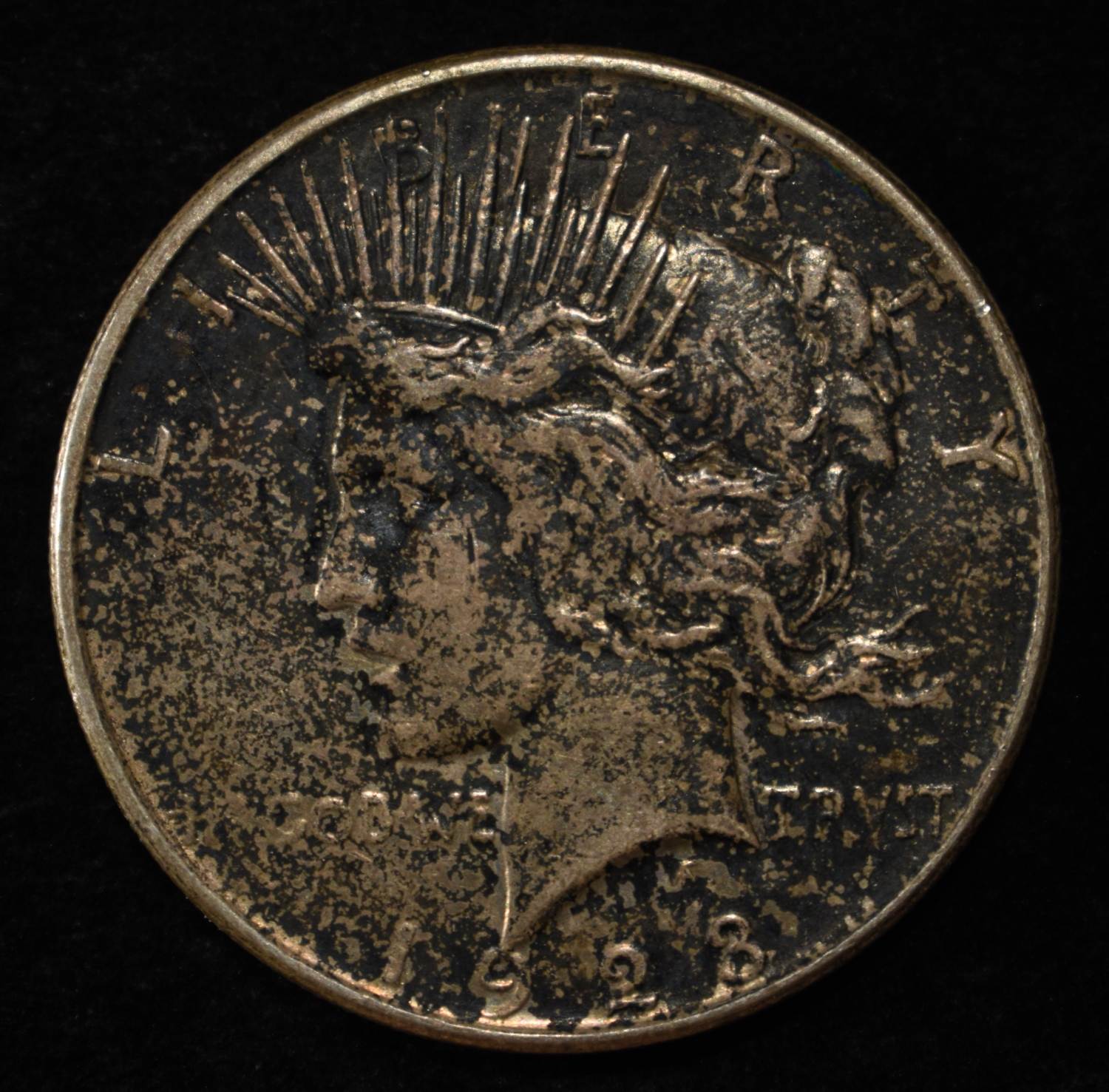 1923-D PEACE DOLLAR