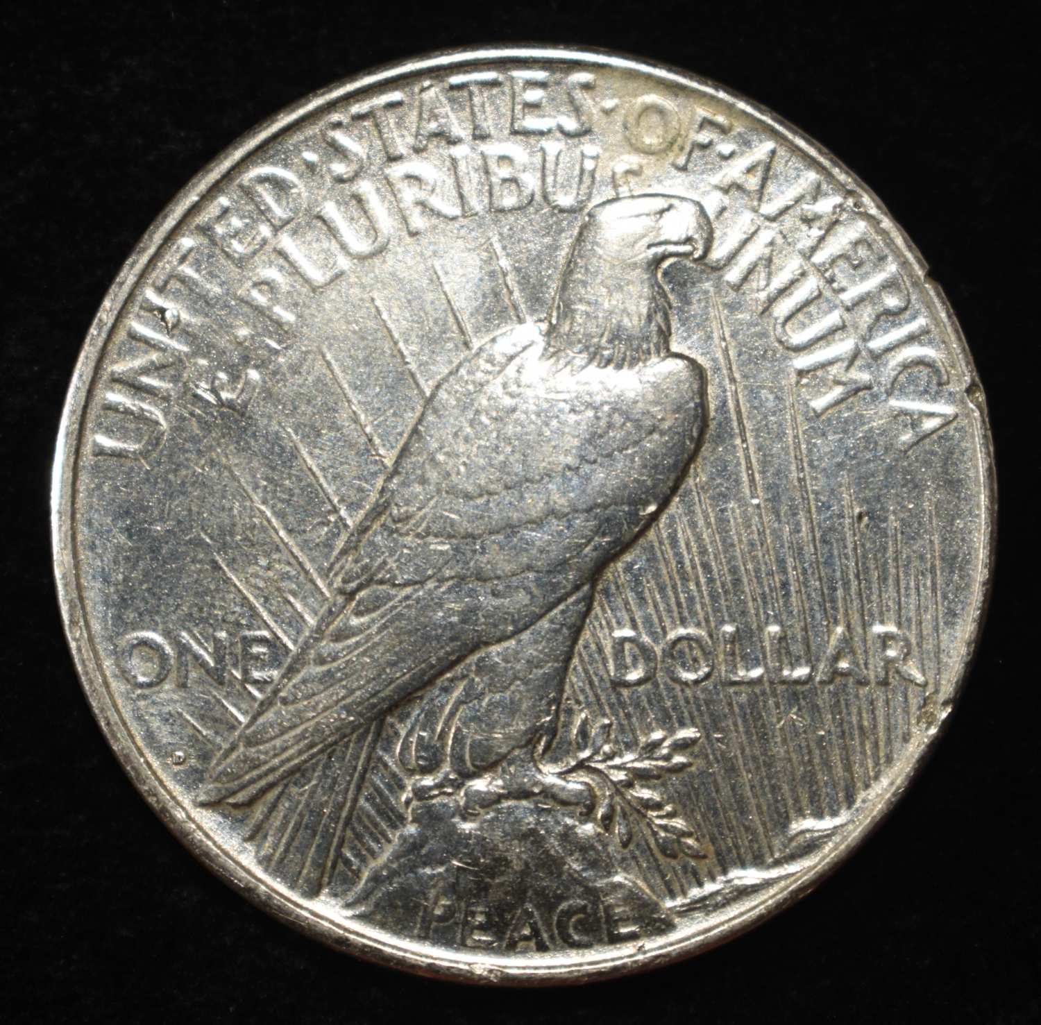 1923-D PEACE DOLLAR