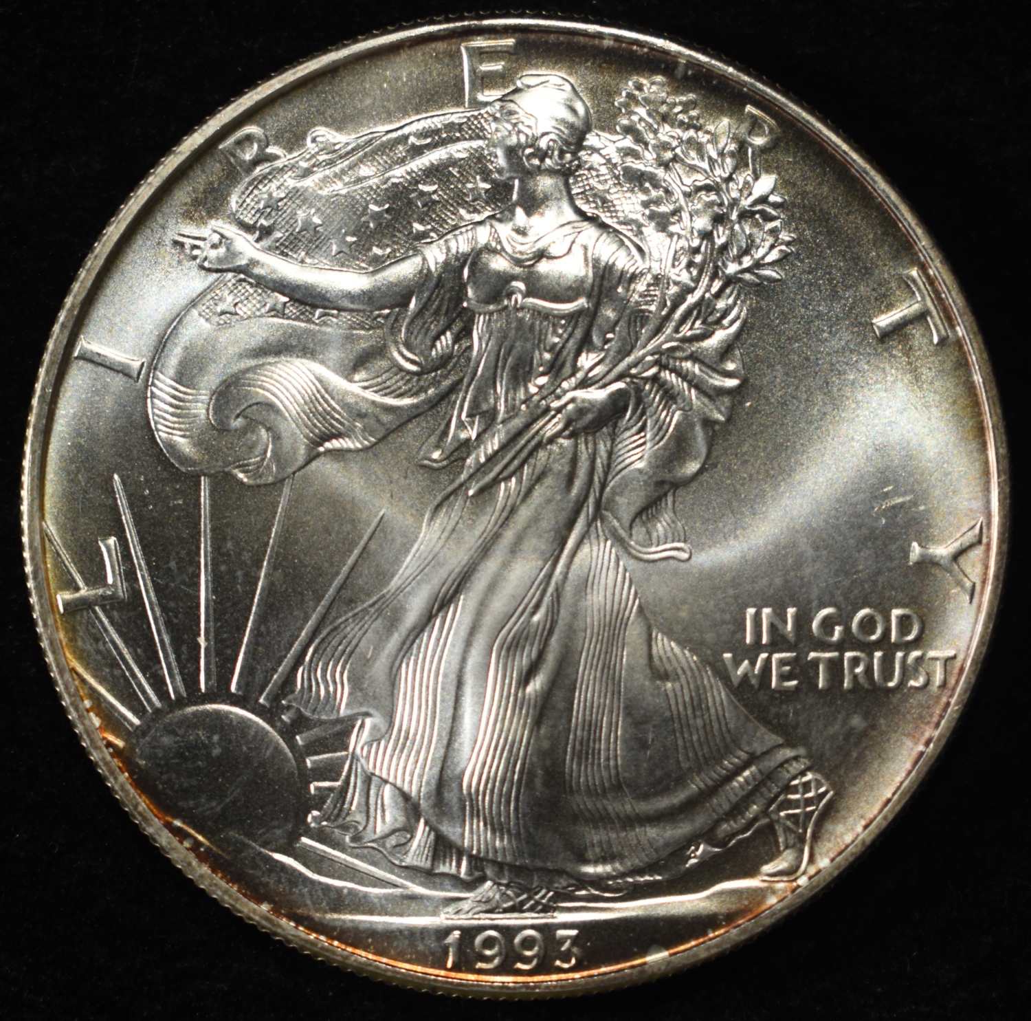 1993 AMERICAN SILVER EAGLE