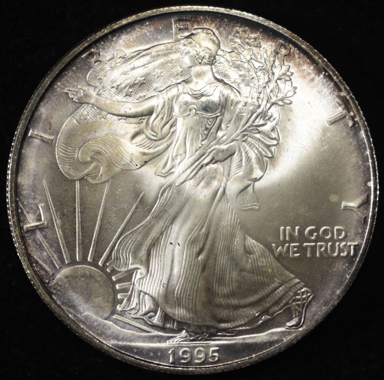 1995 AMERICAN SILVER EAGLE