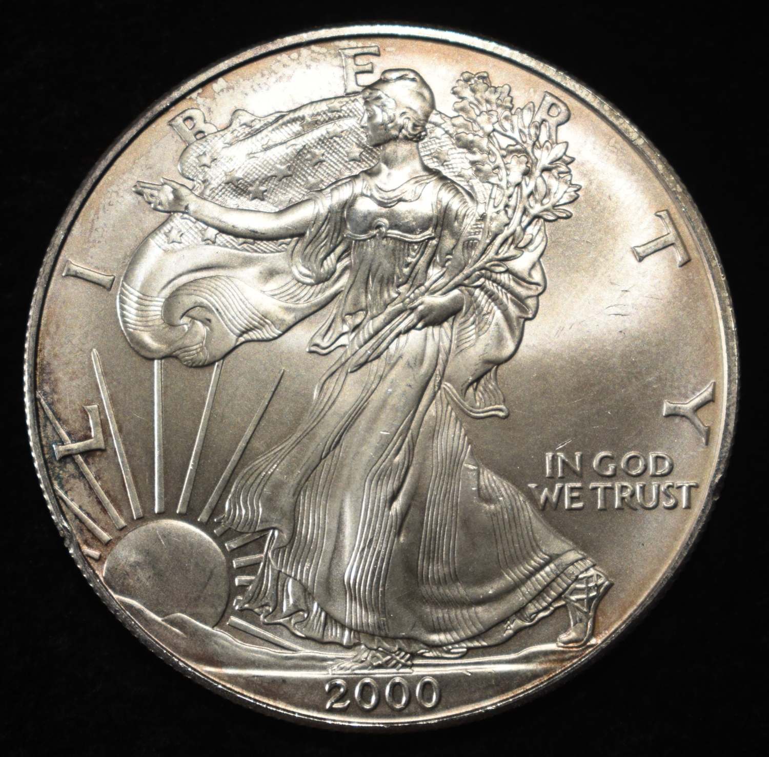 2000 AMERICAN SILVER EAGLE