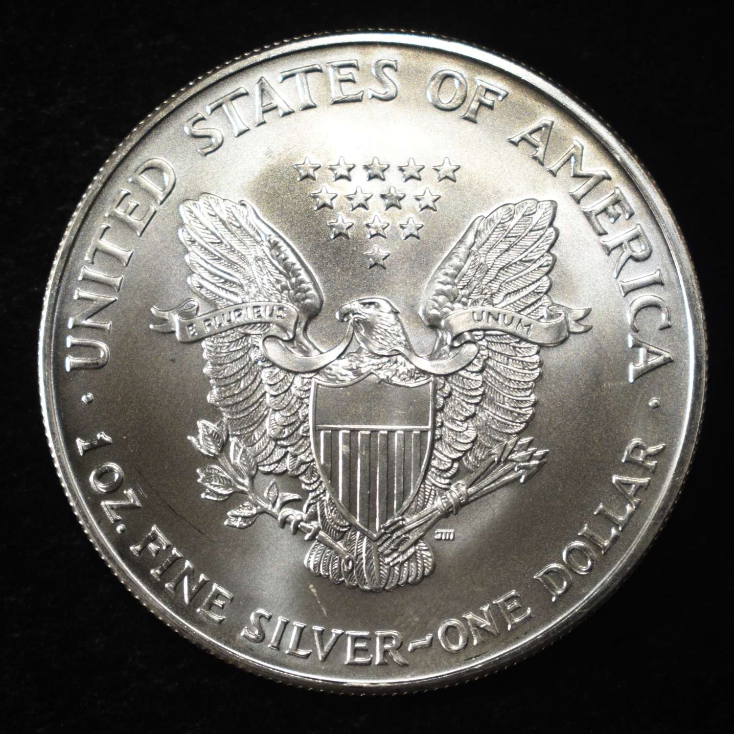 2002 AMERICAN SILVER EAGLE