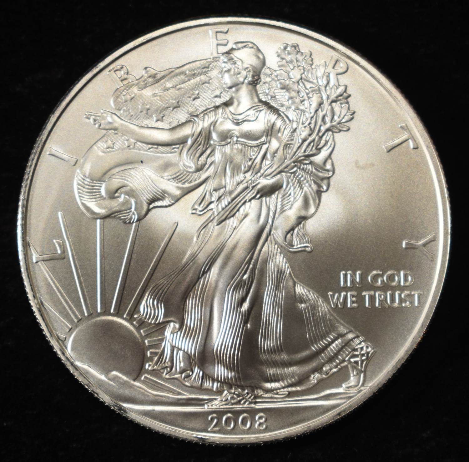 2008 AMERICAN SILVER EAGLE
