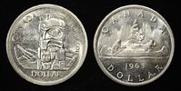 (2) 80% SILVER CANADIAN DOLLARS. CHECK OUT OUR UPCOMING AUCTIONS ESTIMATE $130 - $180.Image - 1