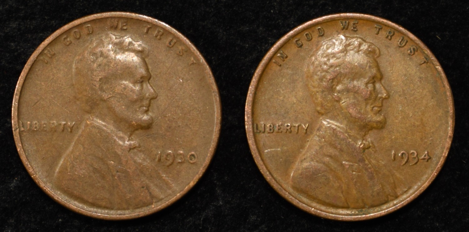 (500) WHEAT CENTS: MIXED DATES