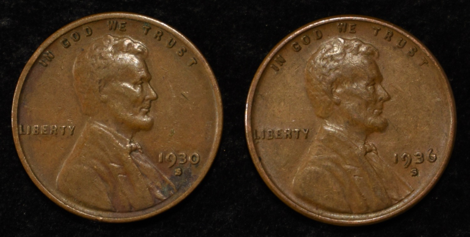 200 "S" MINT WHEAT CENTS