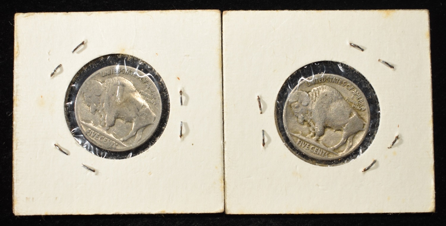 (20) 1935 & (20) 1936 BUFFALO NICKELS