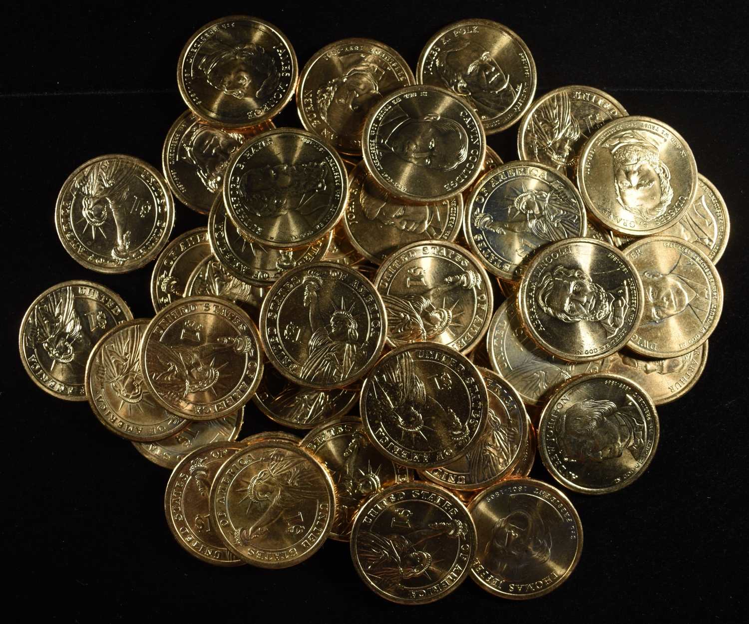 (42) PRESIDENTIAL DOLLARS BU