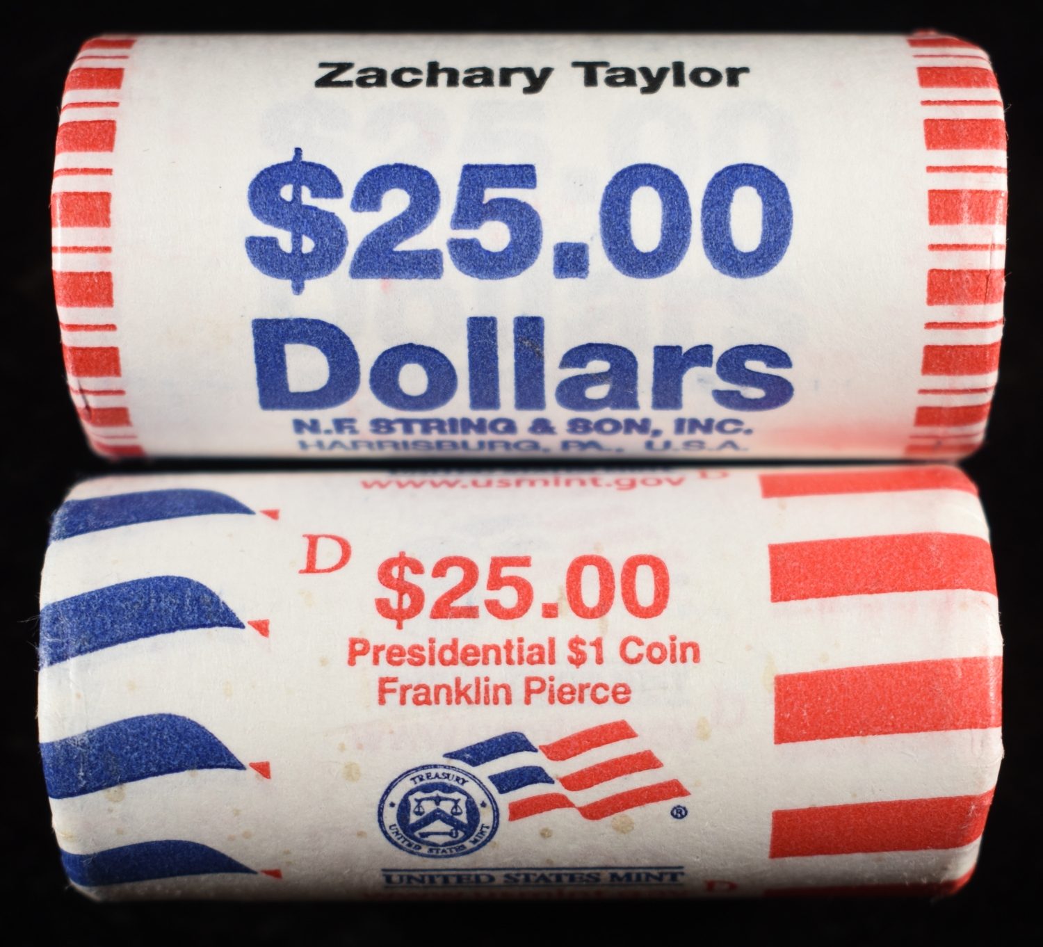 (50) $1 PRESIDENTAL DOLLARS