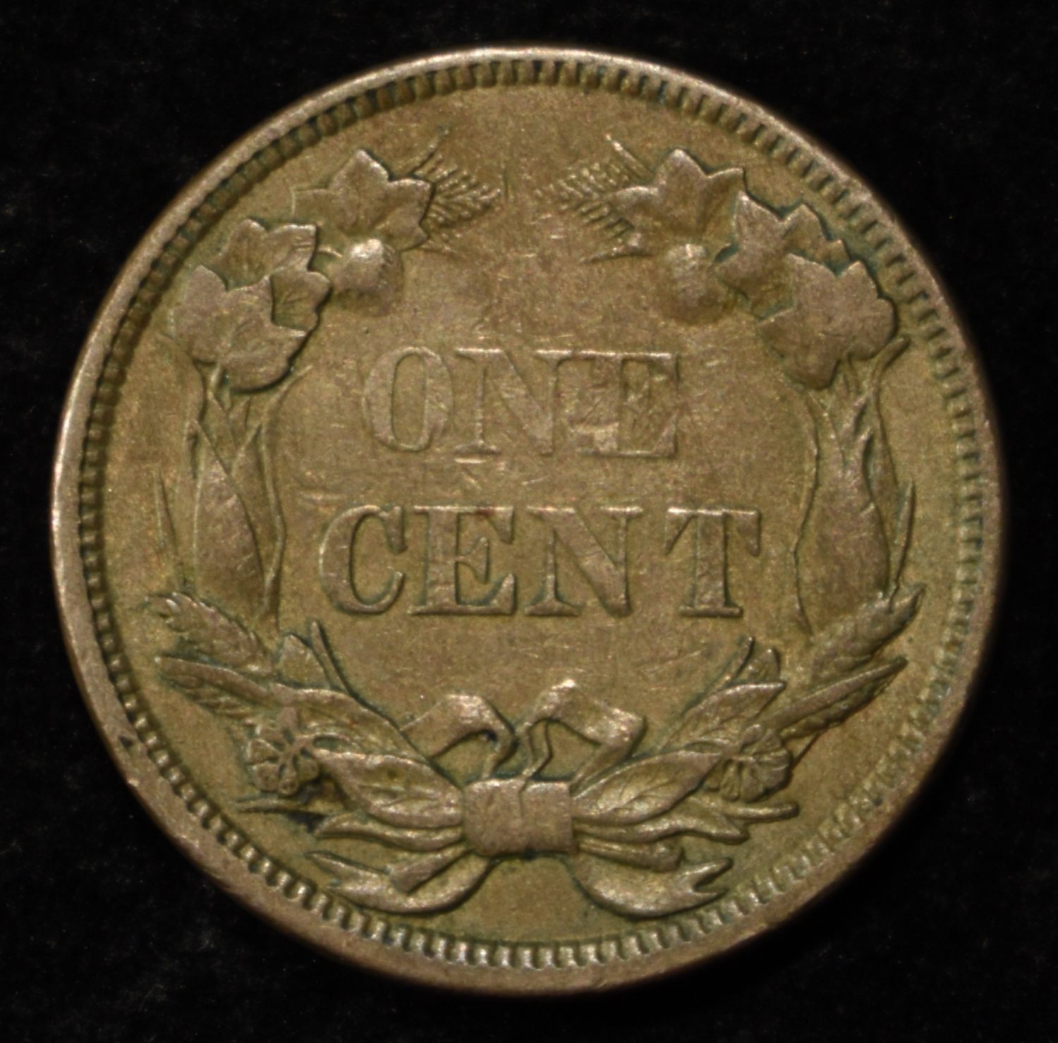 1858 FLYING EAGLE CENT AU