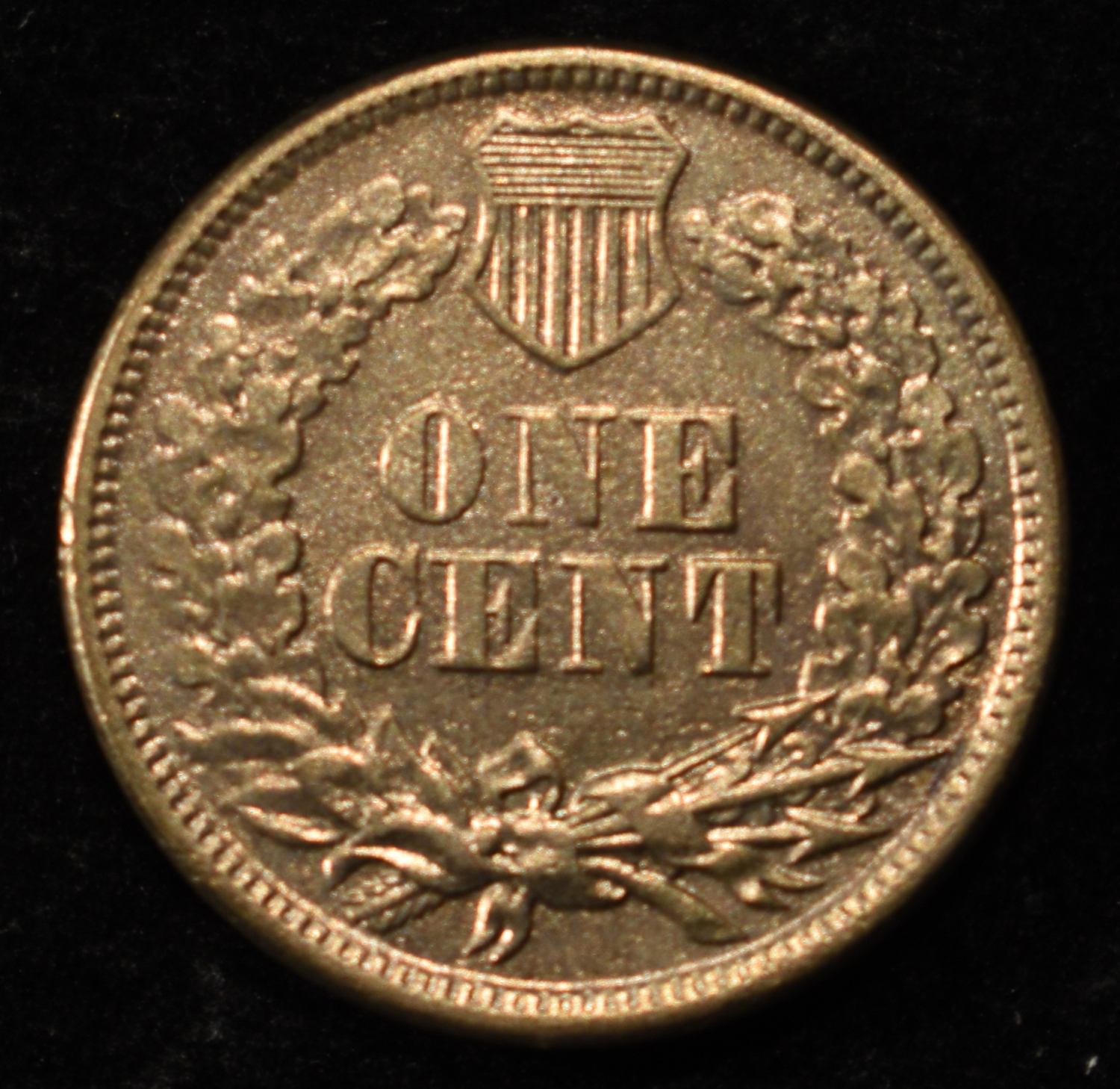 1860 INDIAN CENT AU