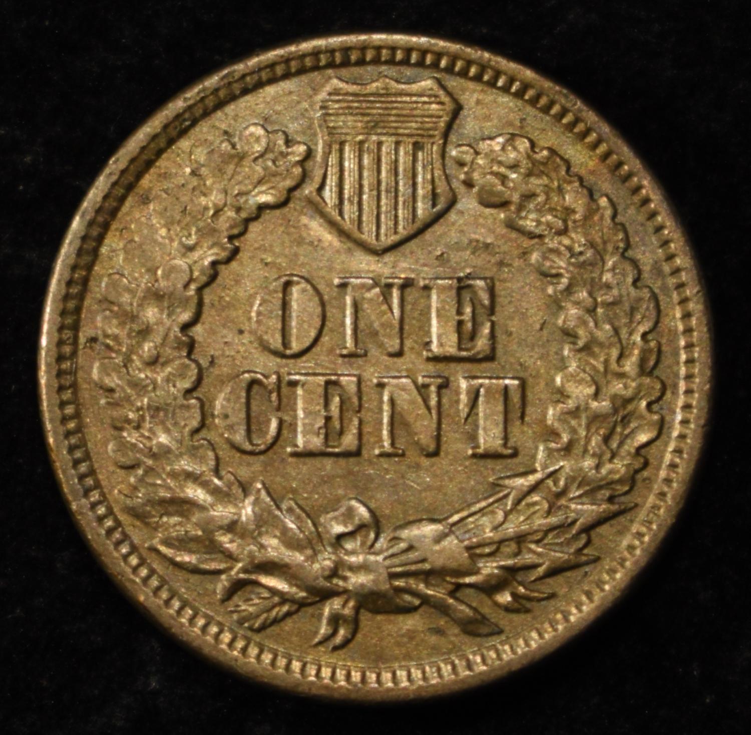1862 INDIAN CENT AU