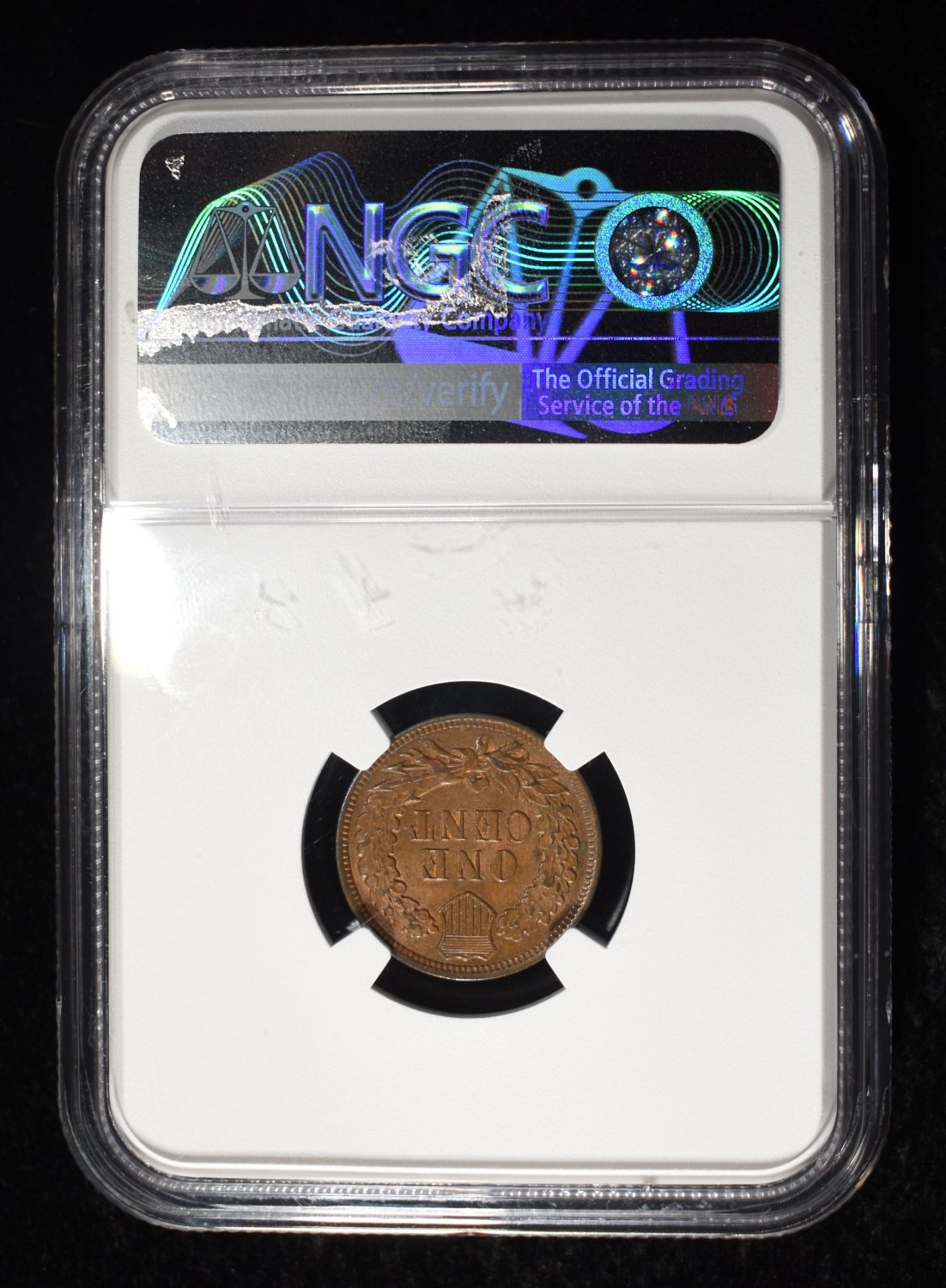 1899 INDIAN CENT NGC MS64BN