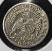 1834 CAPPED BUST HALF DIME CLND. AU. CHECK OUT OUR UPCOMING AUCTIONS ESTIMATE $290 - $340.Image - 1
