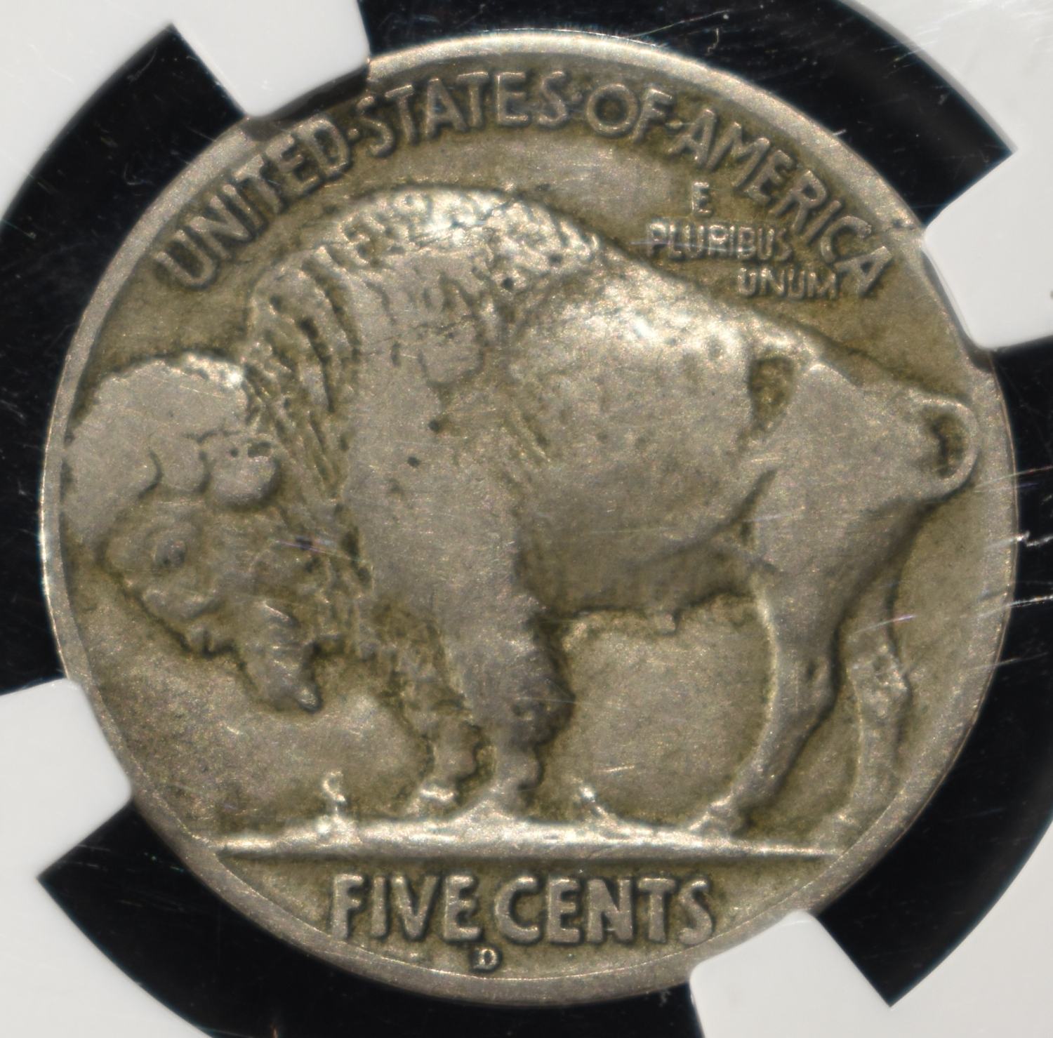 1917-D BUFFALO NICKEL NGC VF25