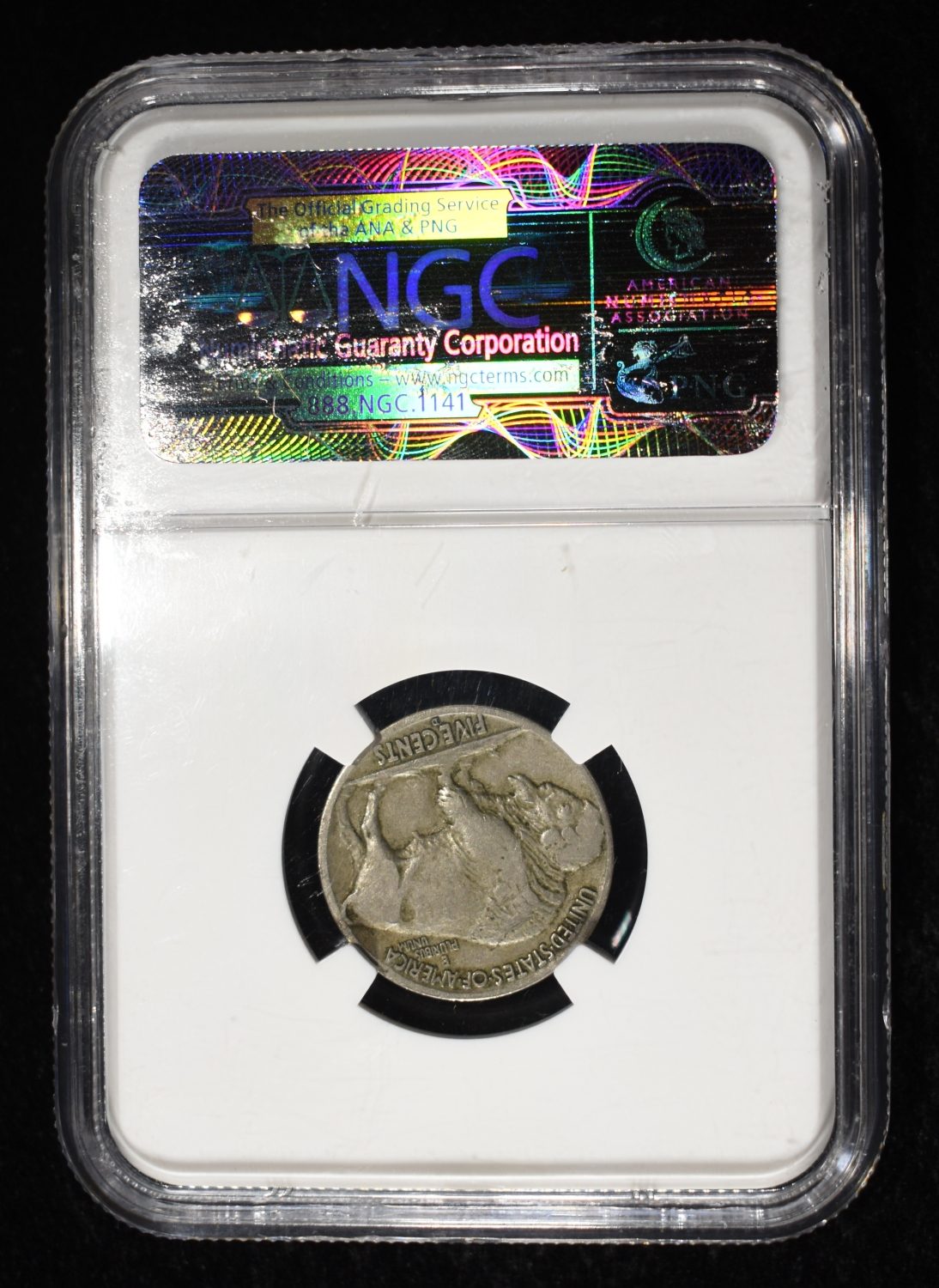 1917-D BUFFALO NICKEL NGC VF25