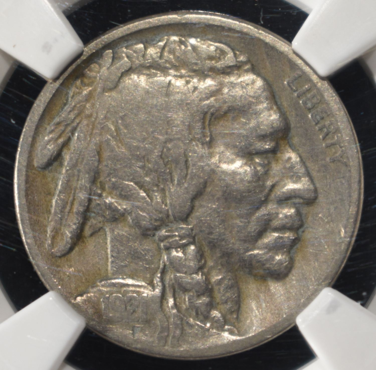 1921-S BUFFALO NICKEL NGC VF25