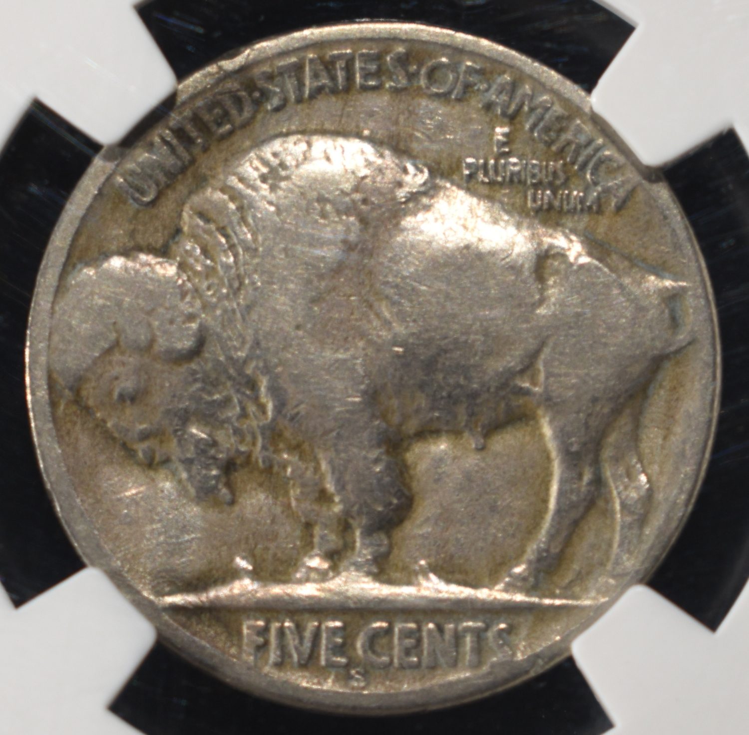 1921-S BUFFALO NICKEL NGC VF25