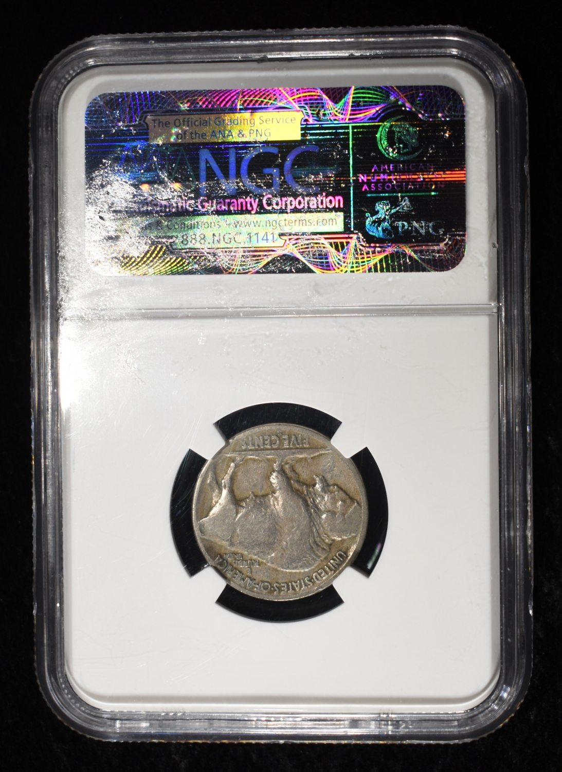 1921-S BUFFALO NICKEL NGC VF25